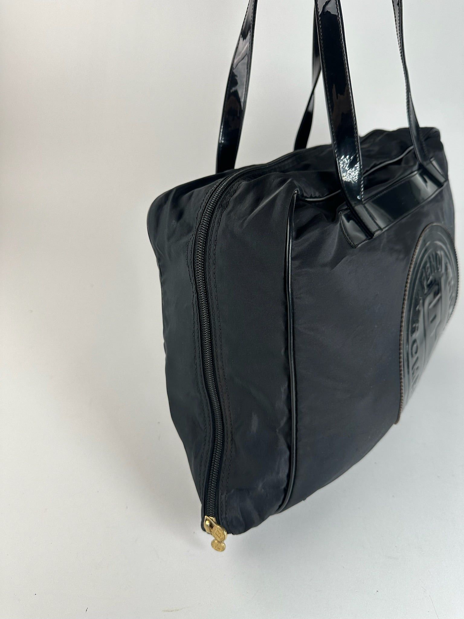Fendi Vintage Roma Travel bag black Size ONE SIZE - 7 Thumbnail