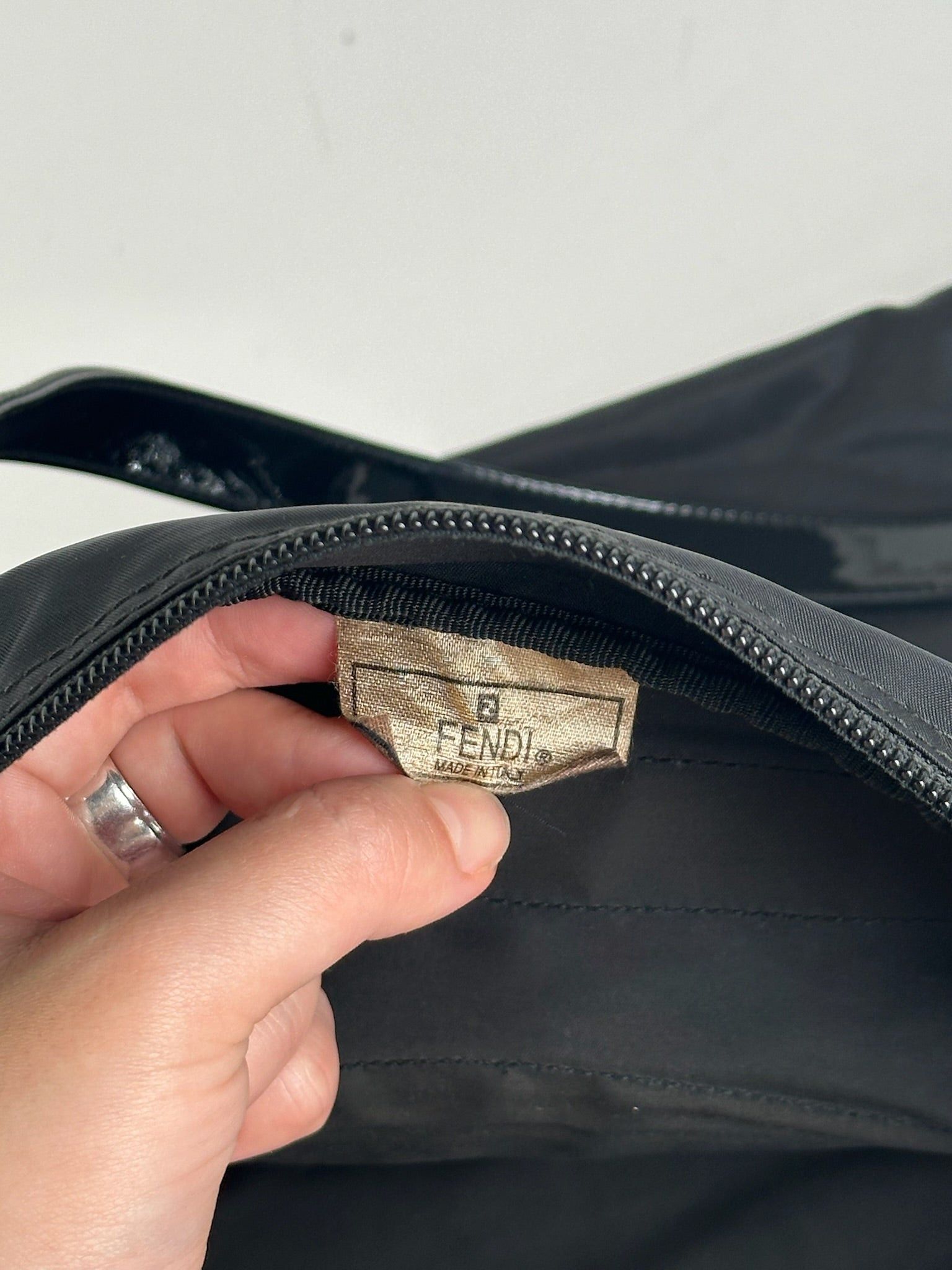 Fendi Vintage Roma Travel bag black Size ONE SIZE - 4 Thumbnail
