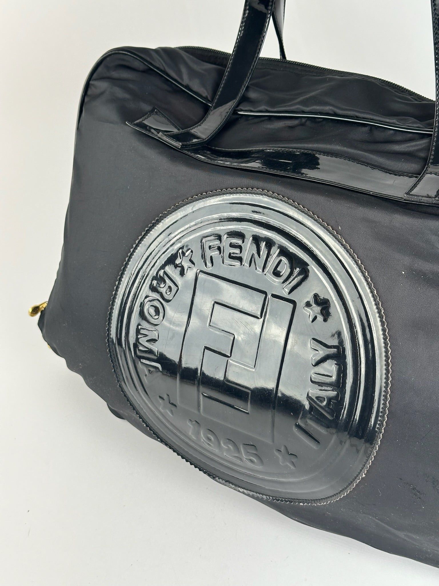 Fendi Vintage Roma Travel bag black Size ONE SIZE - 6 Thumbnail