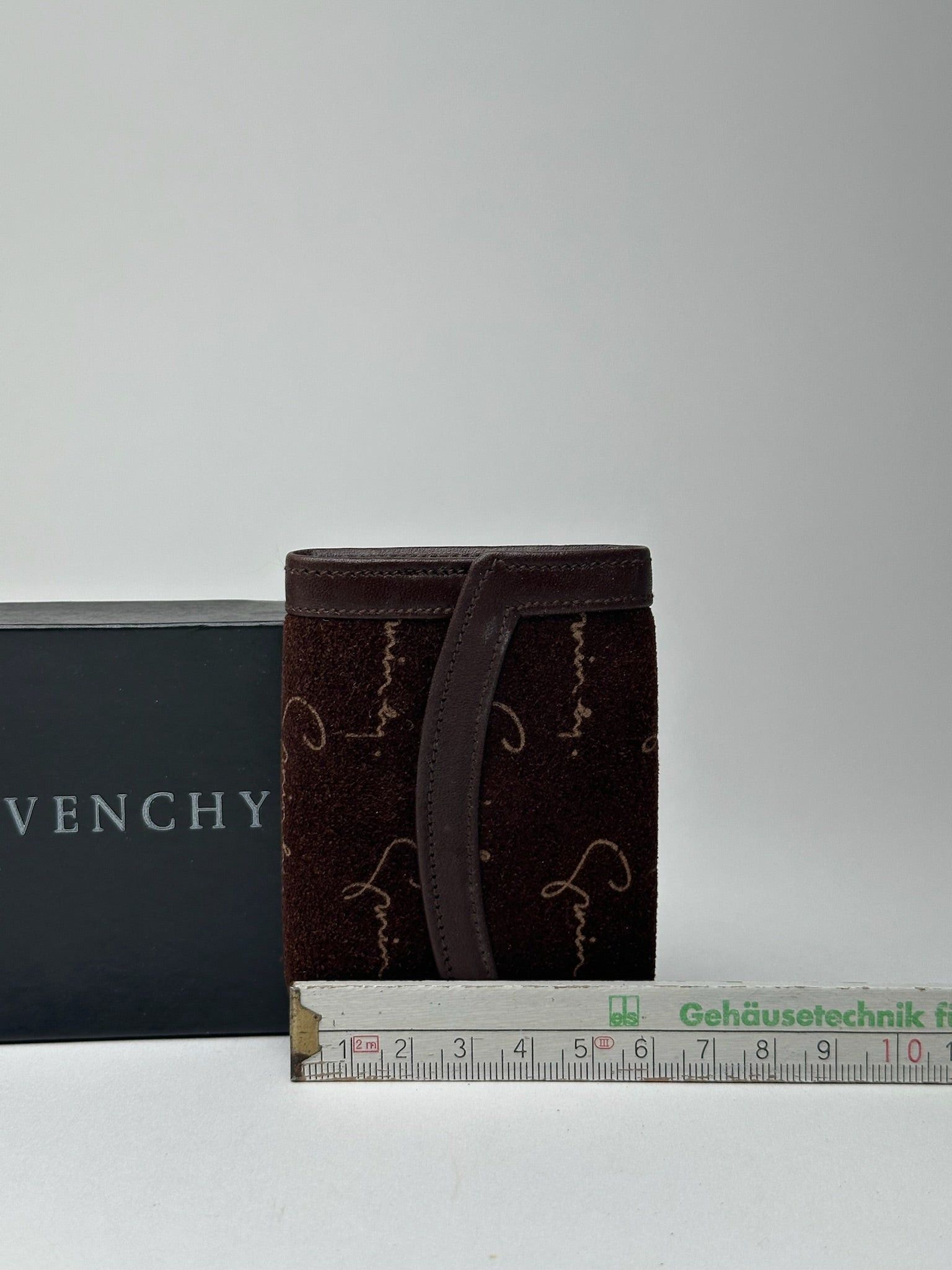 Givenchy Vintage Leather Key Holder Brown Size ONE SIZE - 9 Thumbnail