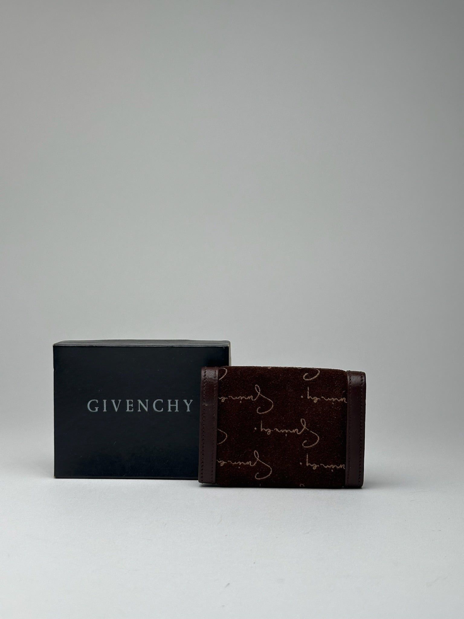 Givenchy Vintage Leather Key Holder Brown Size ONE SIZE - 2 Thumbnail
