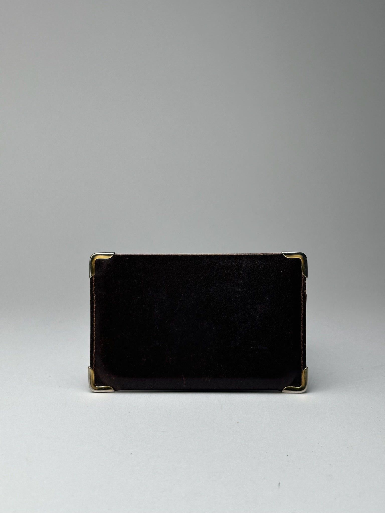 Givenchy Vintage leather Card holder brown Size ONE SIZE - 2 Thumbnail