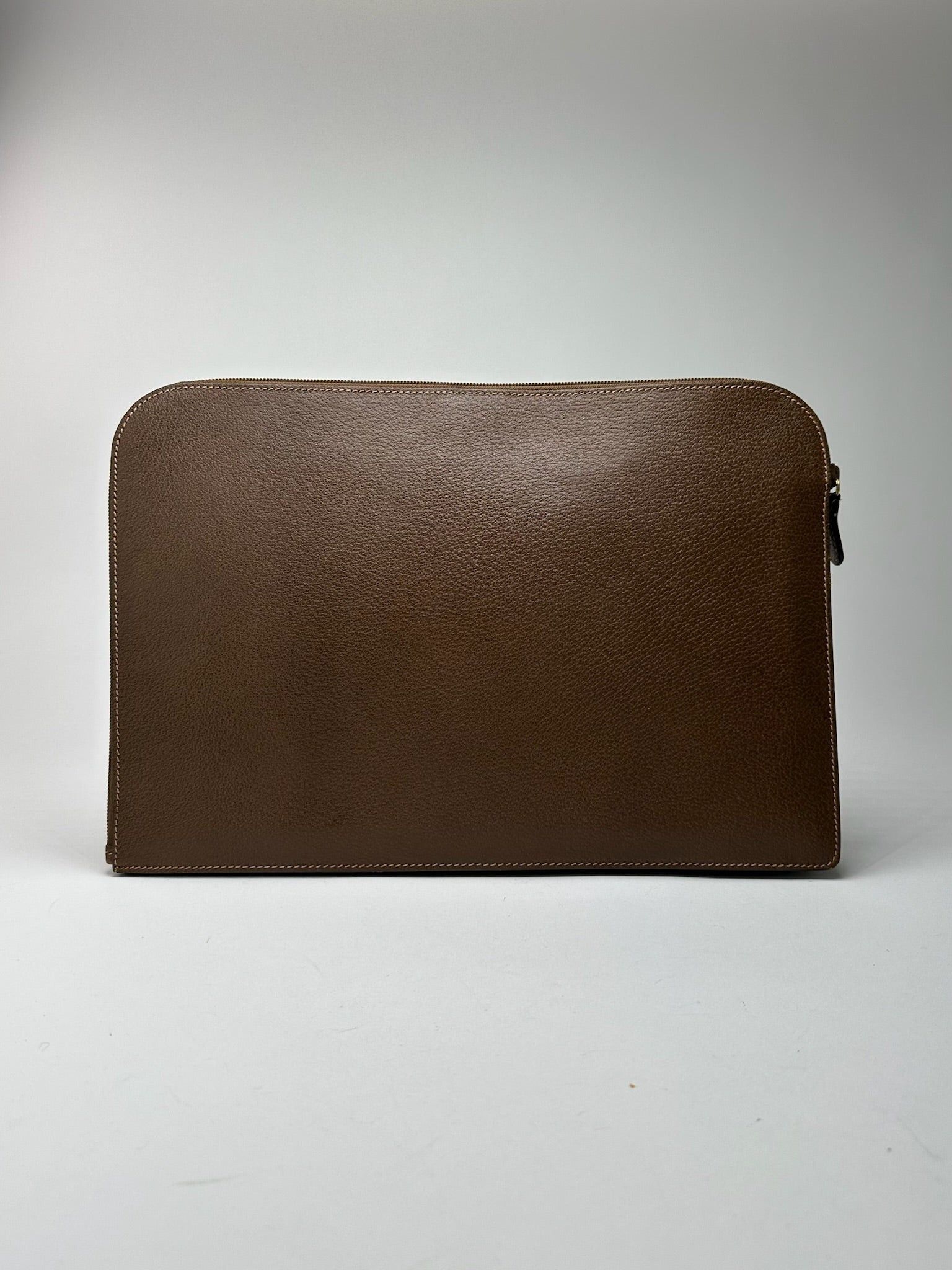 Gucci Vintage Leather clutch brown Size ONE SIZE - 12 Thumbnail