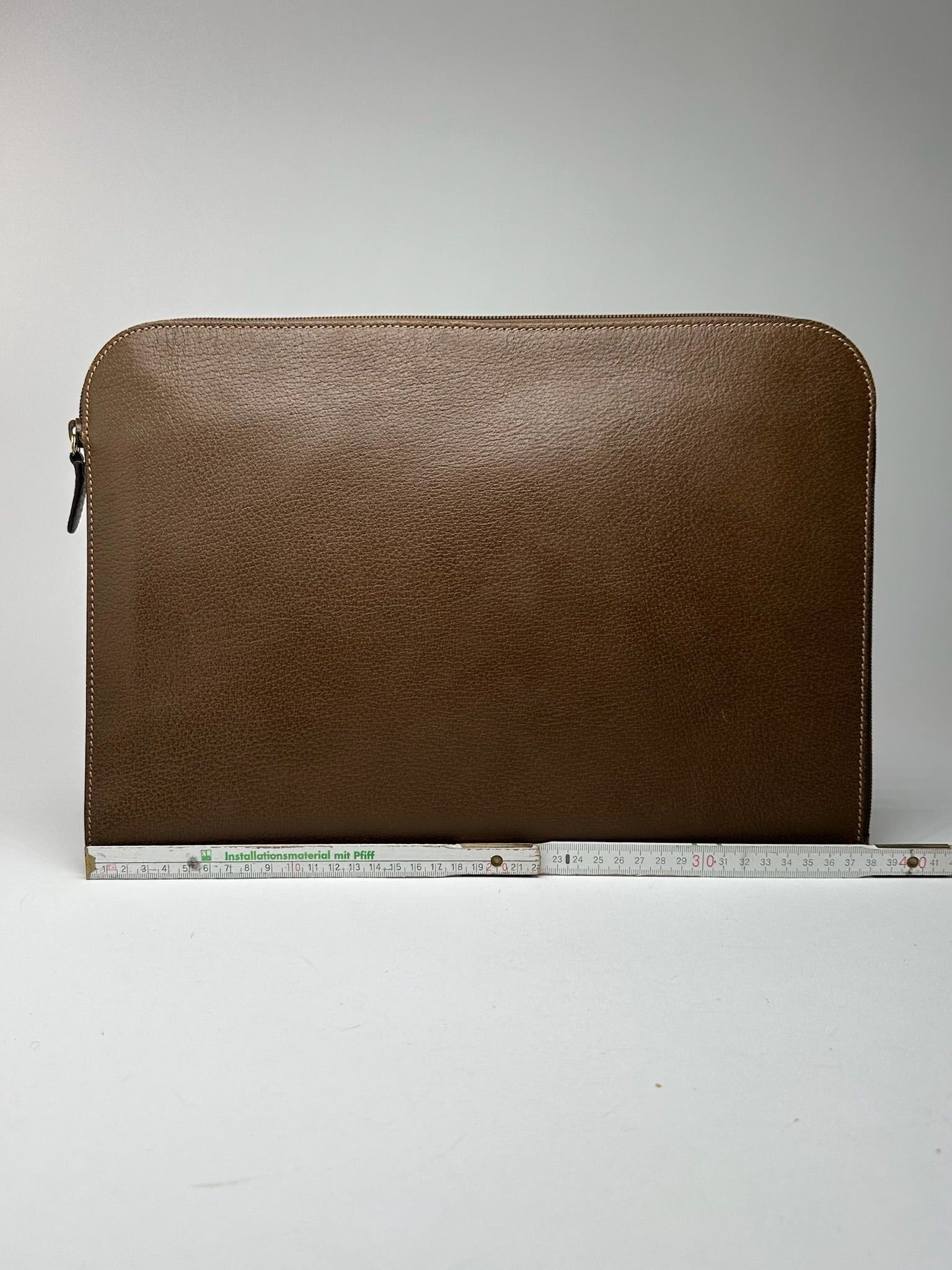 Gucci Vintage Leather clutch brown Size ONE SIZE - 10 Thumbnail