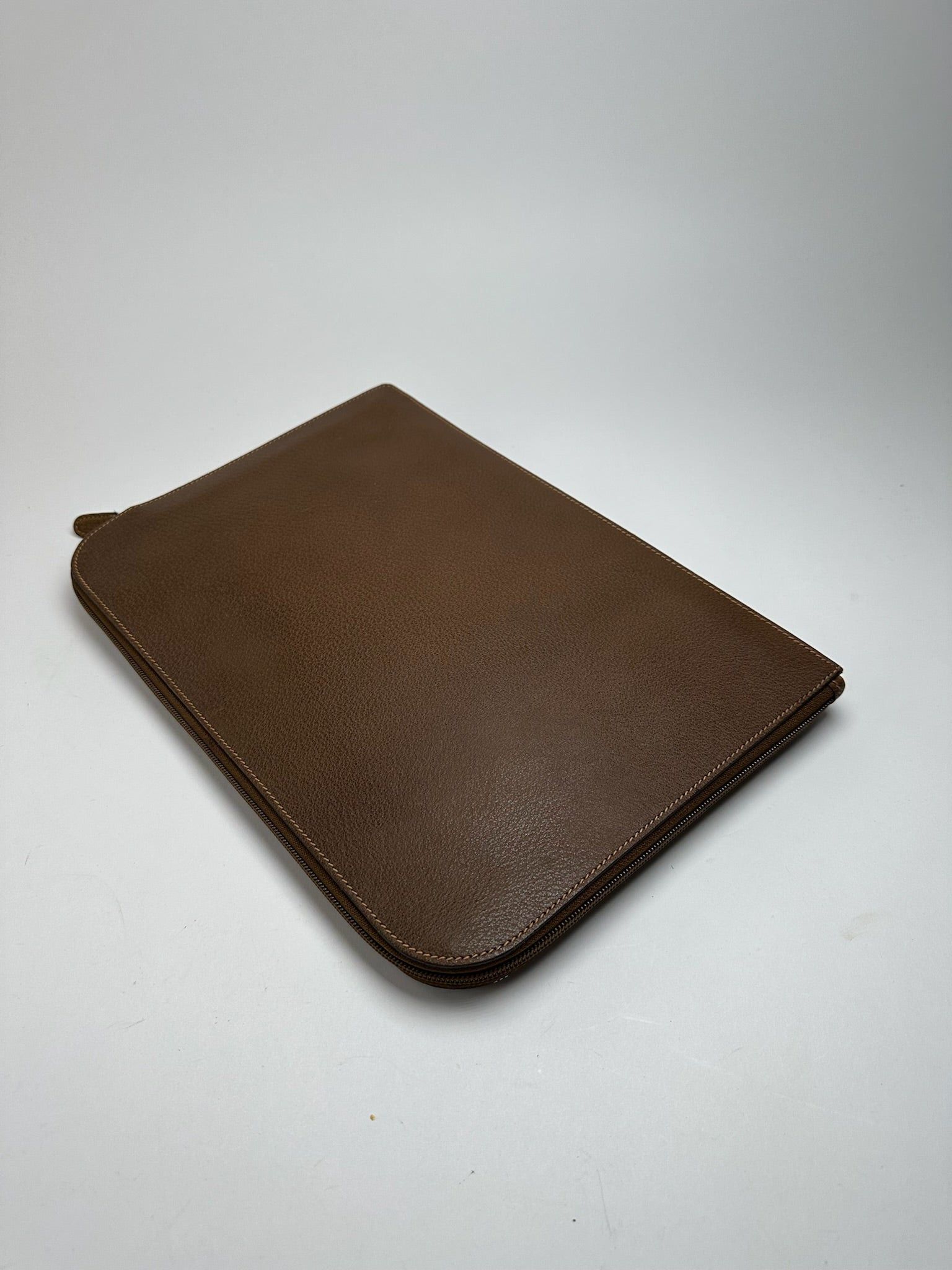 Gucci Vintage Leather clutch brown Size ONE SIZE - 7 Thumbnail