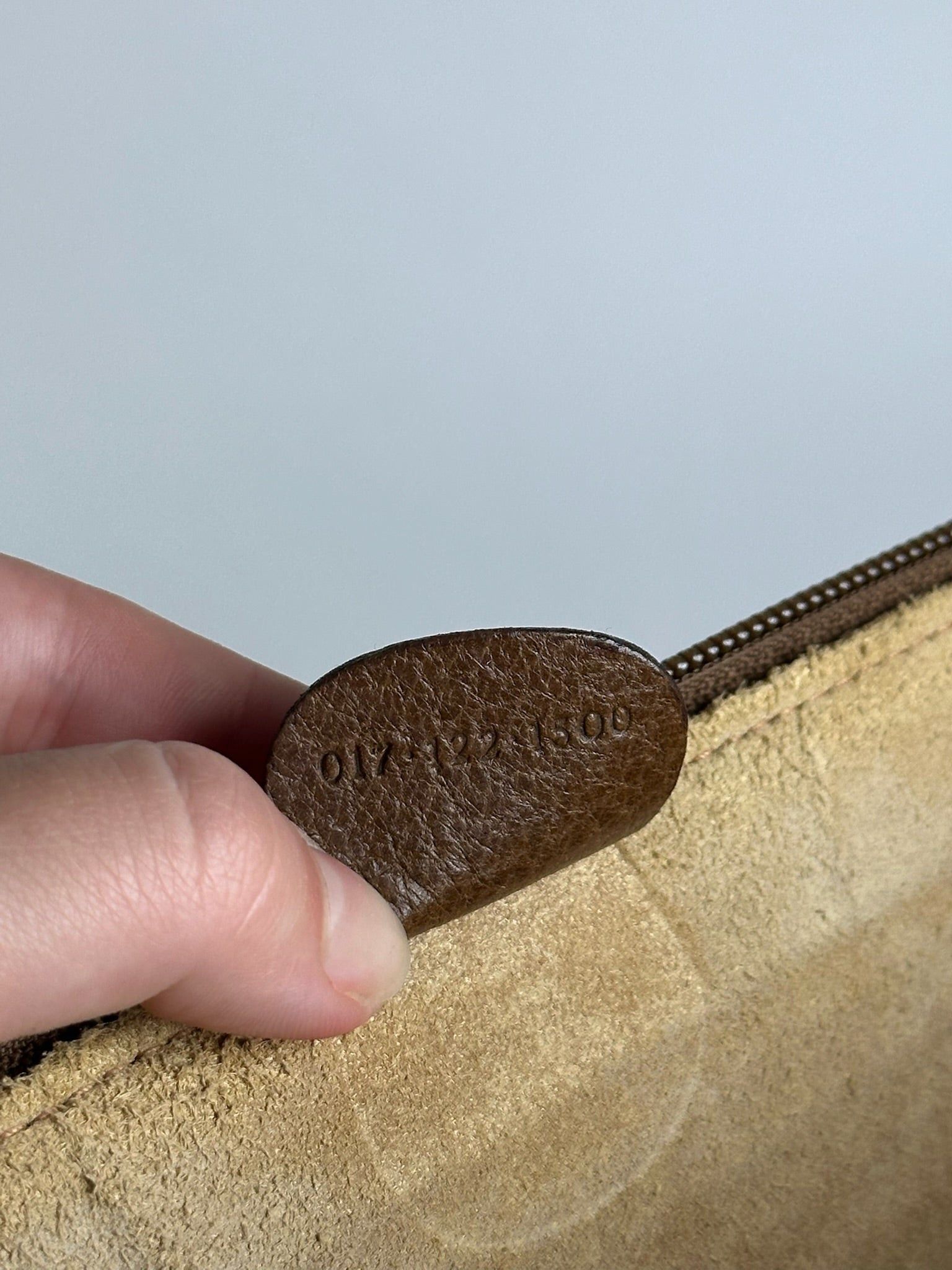 Gucci Vintage Leather clutch brown Size ONE SIZE - 2 Thumbnail