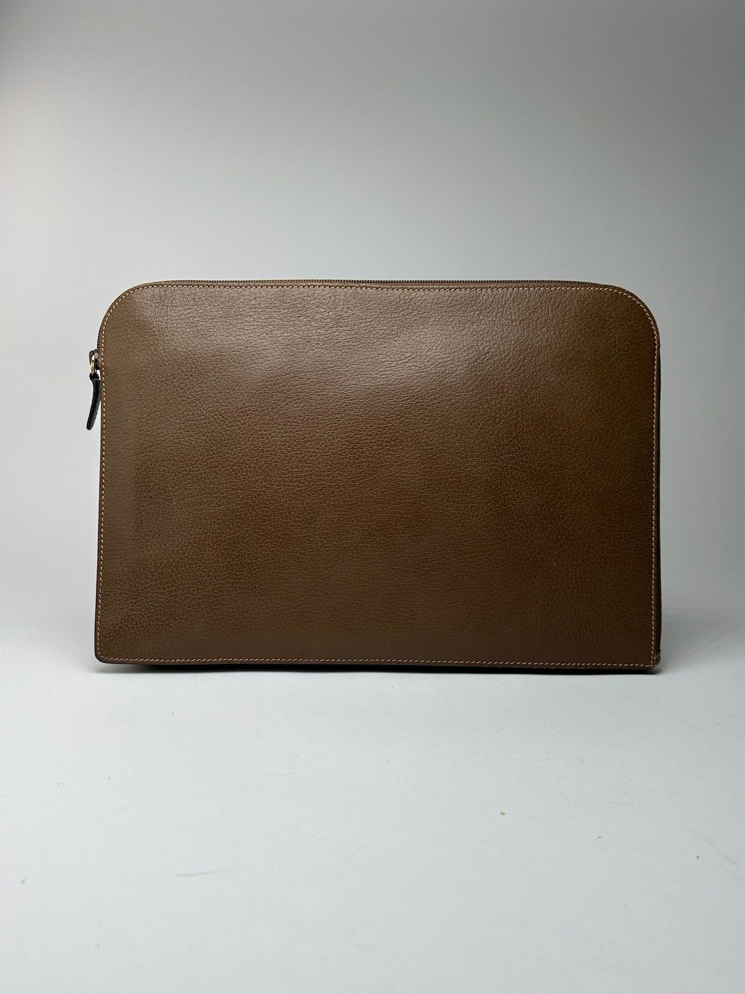 Gucci Vintage Leather clutch brown Size ONE SIZE - 11 Thumbnail