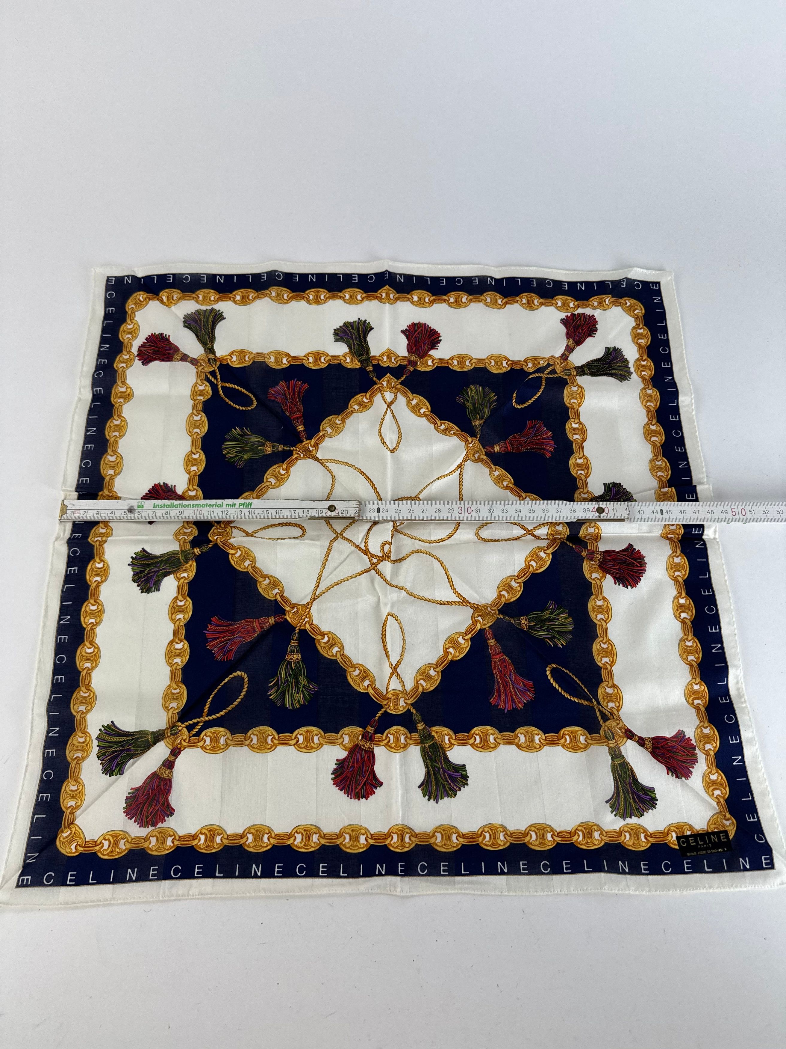 Celine Vintage Scarf Size ONE SIZE - 3 Thumbnail