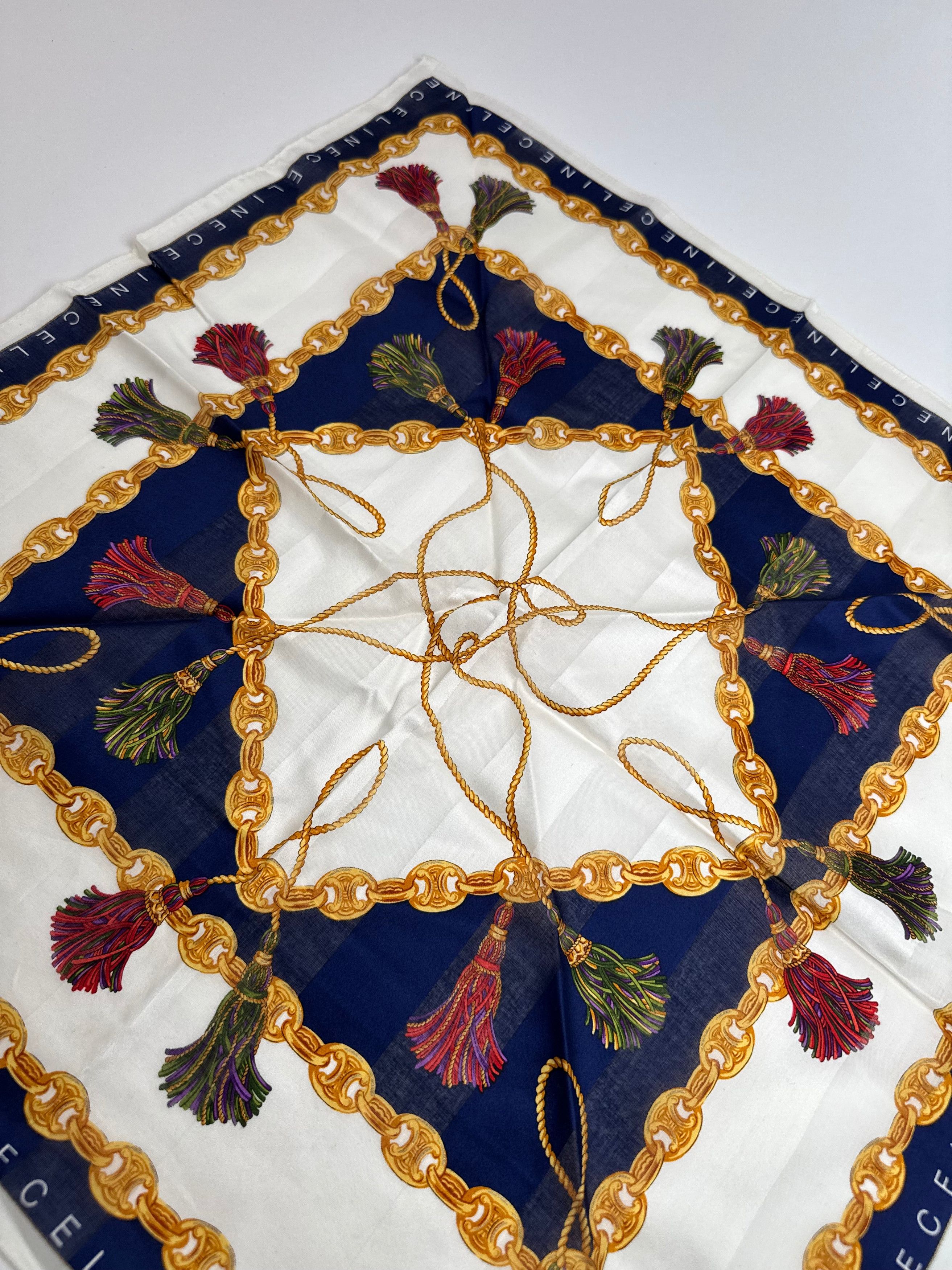 Celine Vintage Scarf Size ONE SIZE - 9 Thumbnail