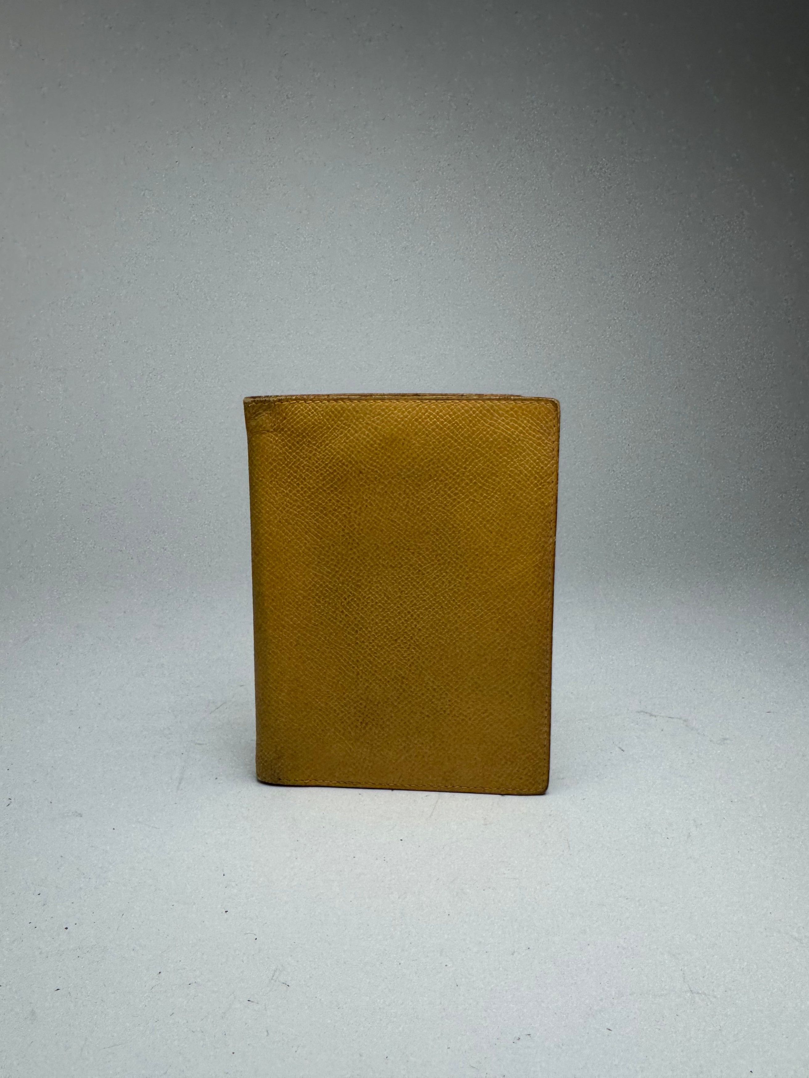 Other Vintage Hermes Leather Cardholder Yellow Size ONE SIZE - 3 Thumbnail