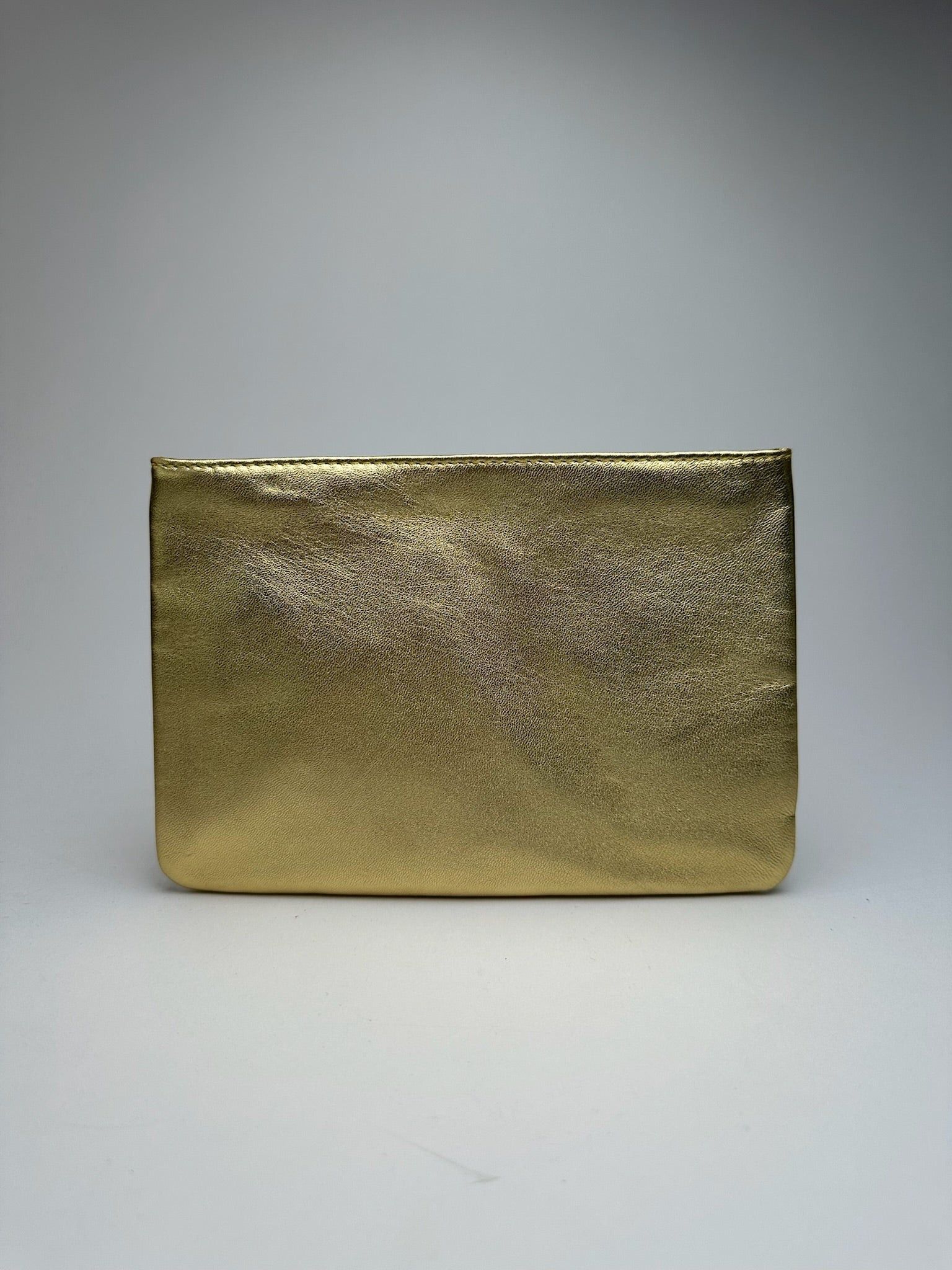 Loewe Vintage Madrid Leather clutch golden Size ONE SIZE - 3 Thumbnail