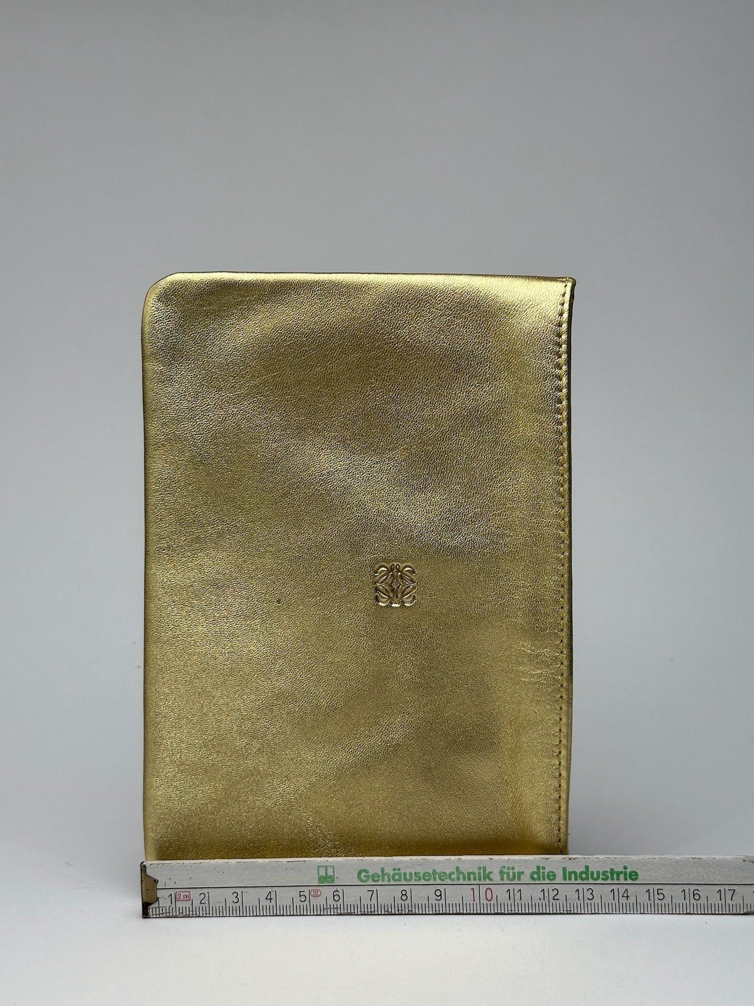 Loewe Vintage Madrid Leather clutch golden Size ONE SIZE - 9 Thumbnail