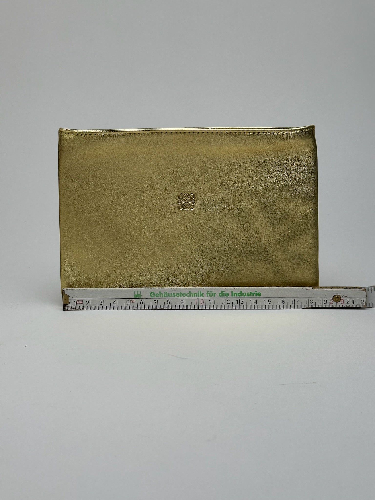 Loewe Vintage Madrid Leather clutch golden Size ONE SIZE - 10 Thumbnail