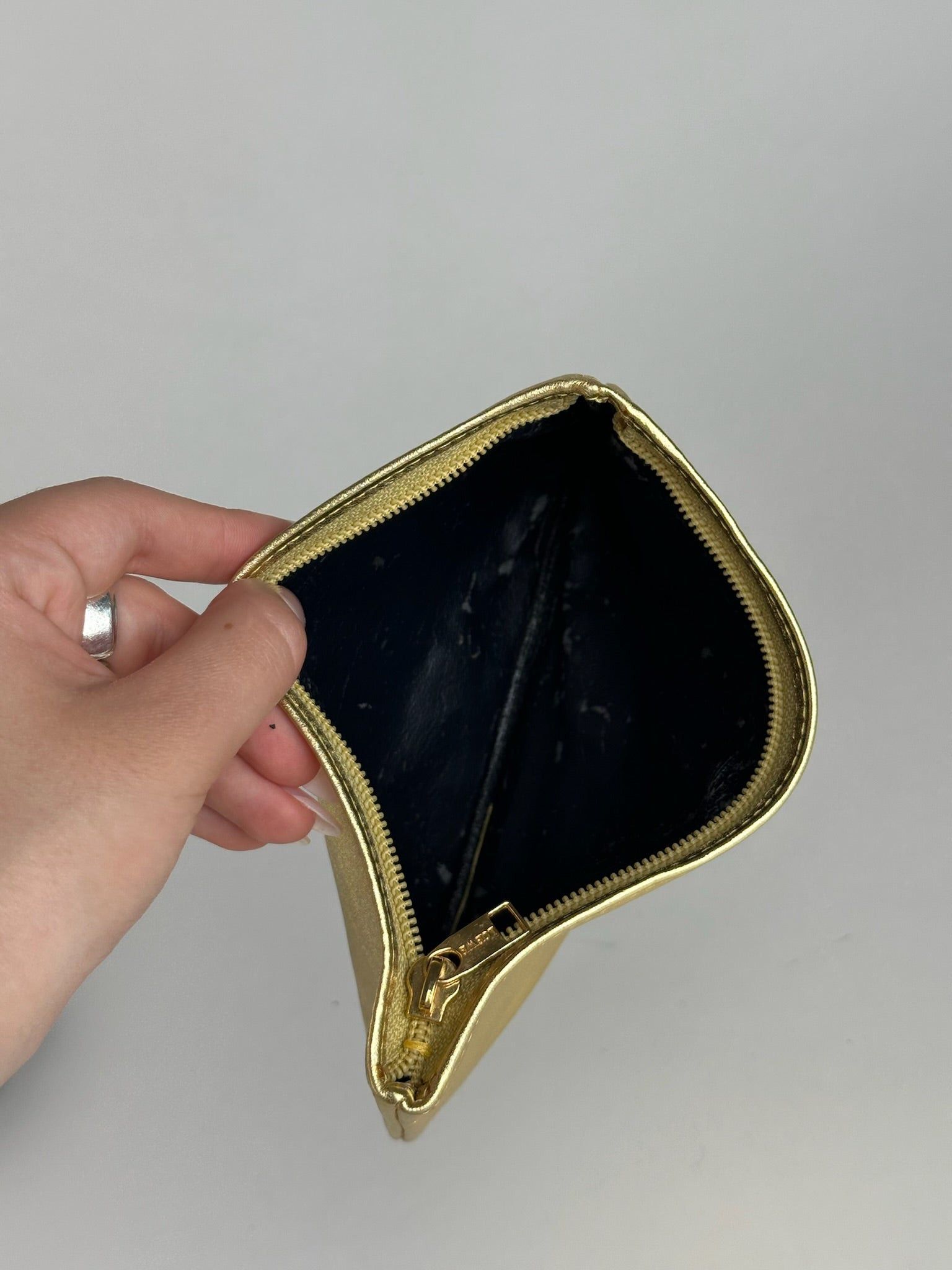 Loewe Vintage Madrid Leather clutch golden Size ONE SIZE - 4 Thumbnail