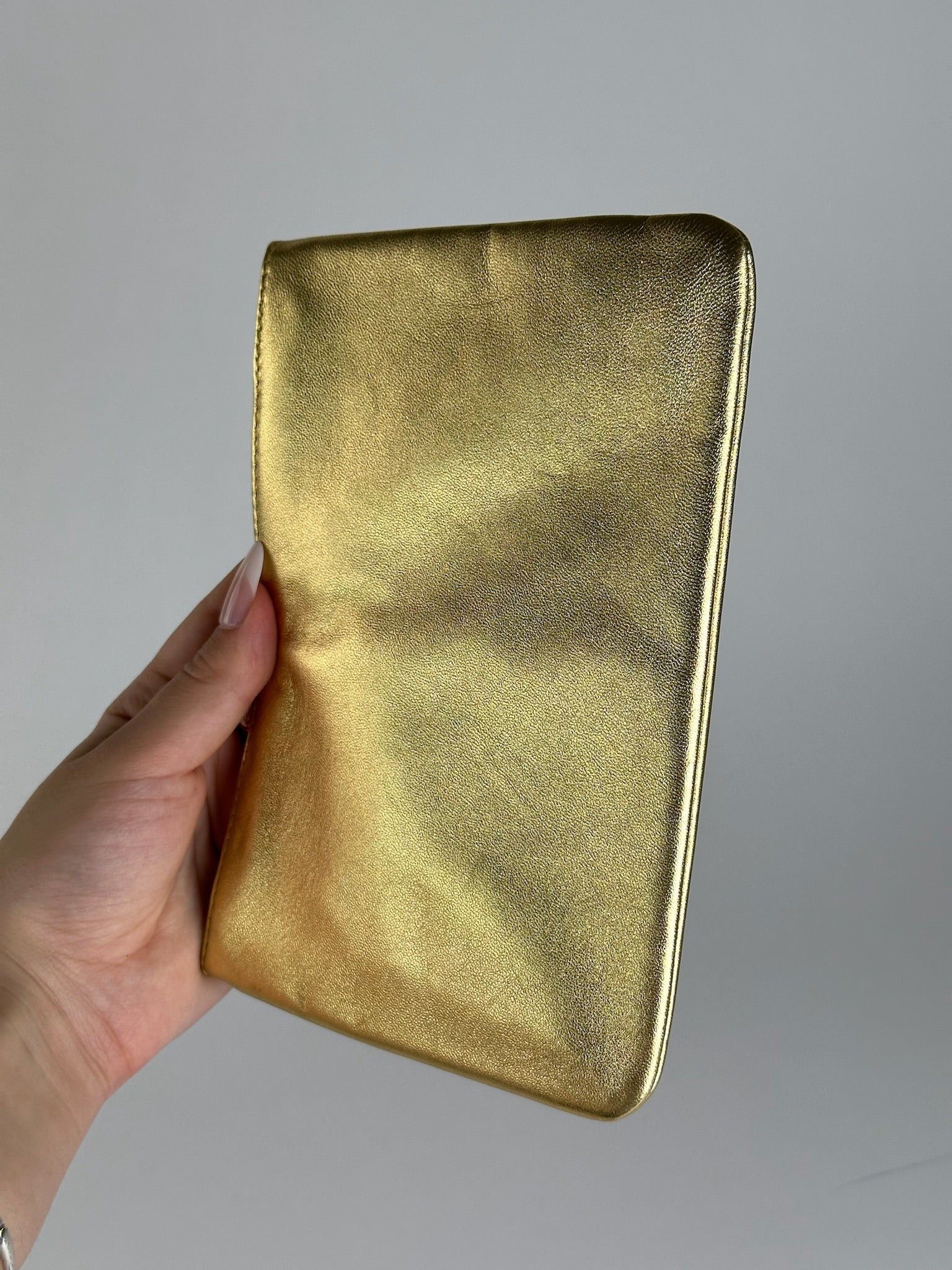 Loewe Vintage Madrid Leather clutch golden Size ONE SIZE - 7 Thumbnail