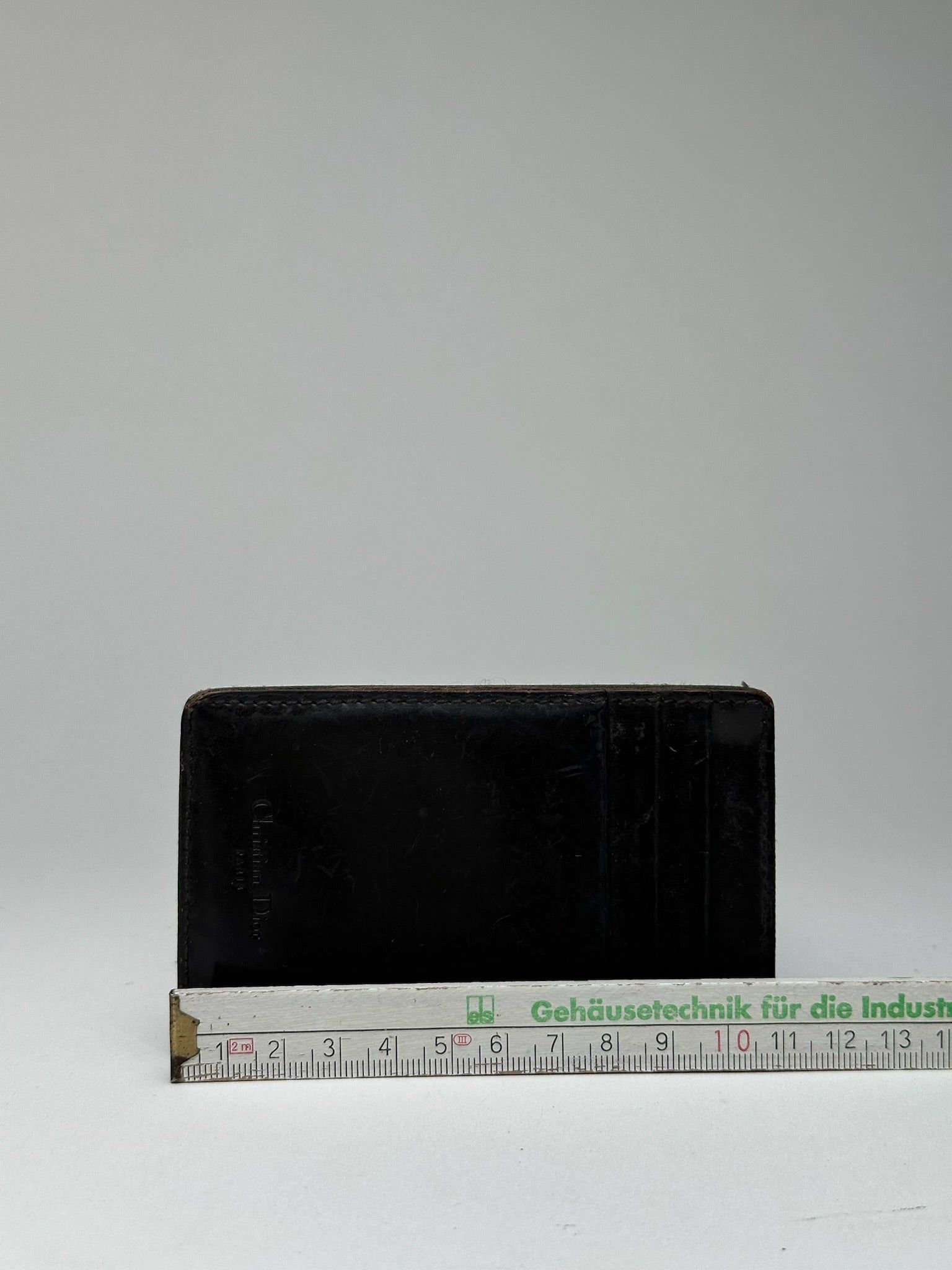 Dior Vintage Leather Card holder brown Size ONE SIZE - 7 Thumbnail
