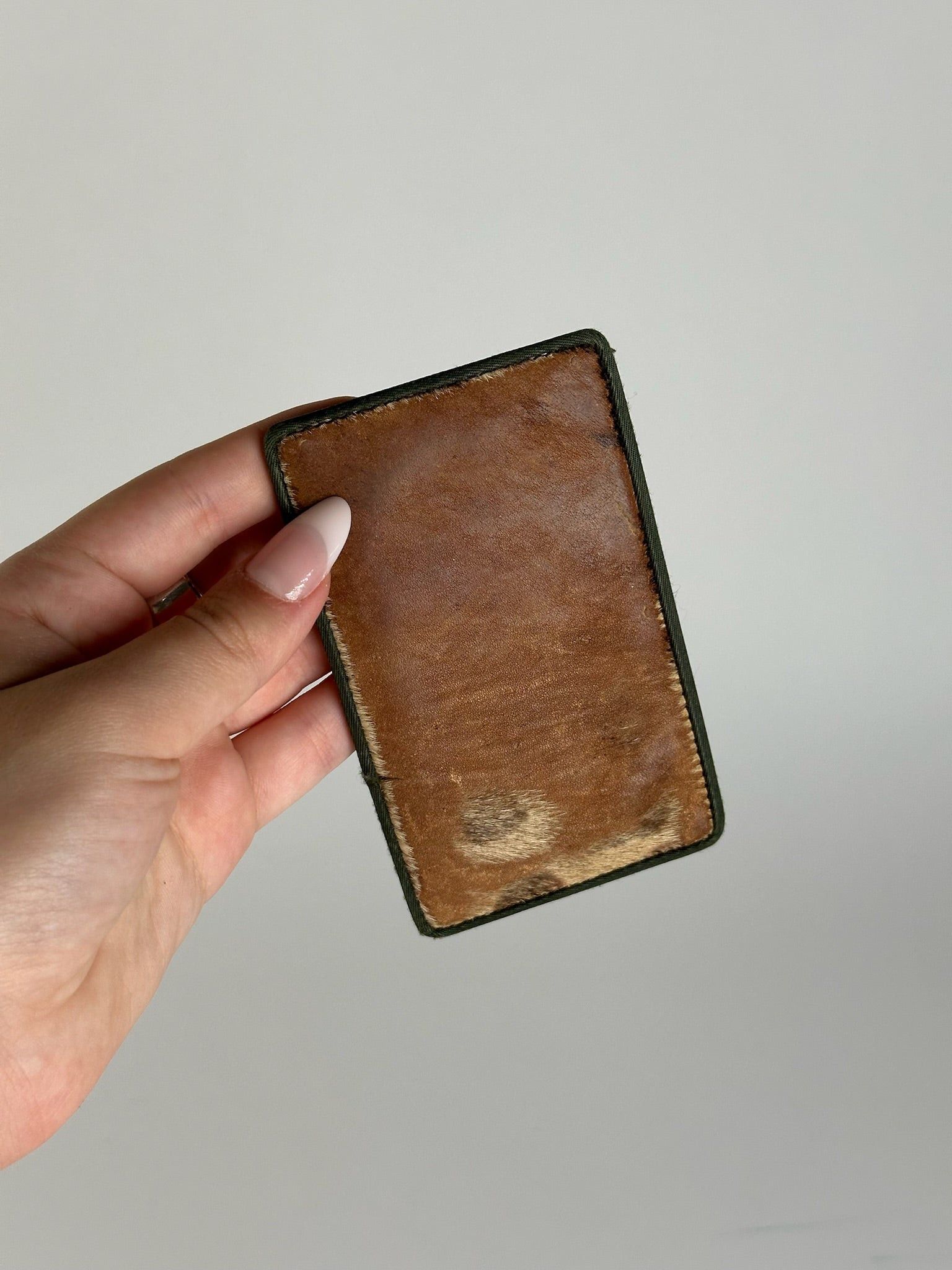 Dior Vintage Leather Card holder brown Size ONE SIZE - 6 Thumbnail