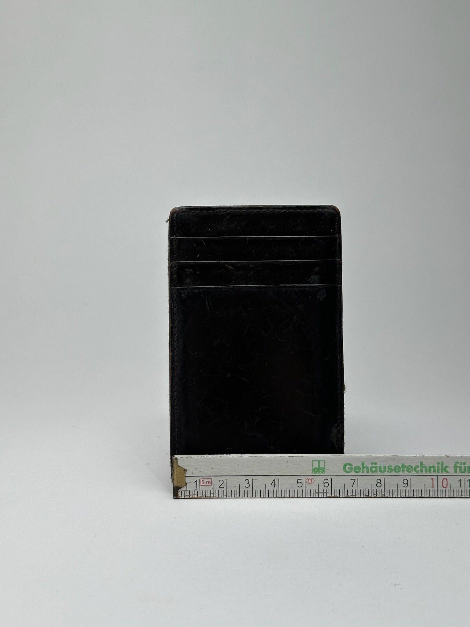Dior Vintage Leather Card holder brown Size ONE SIZE - 8 Thumbnail