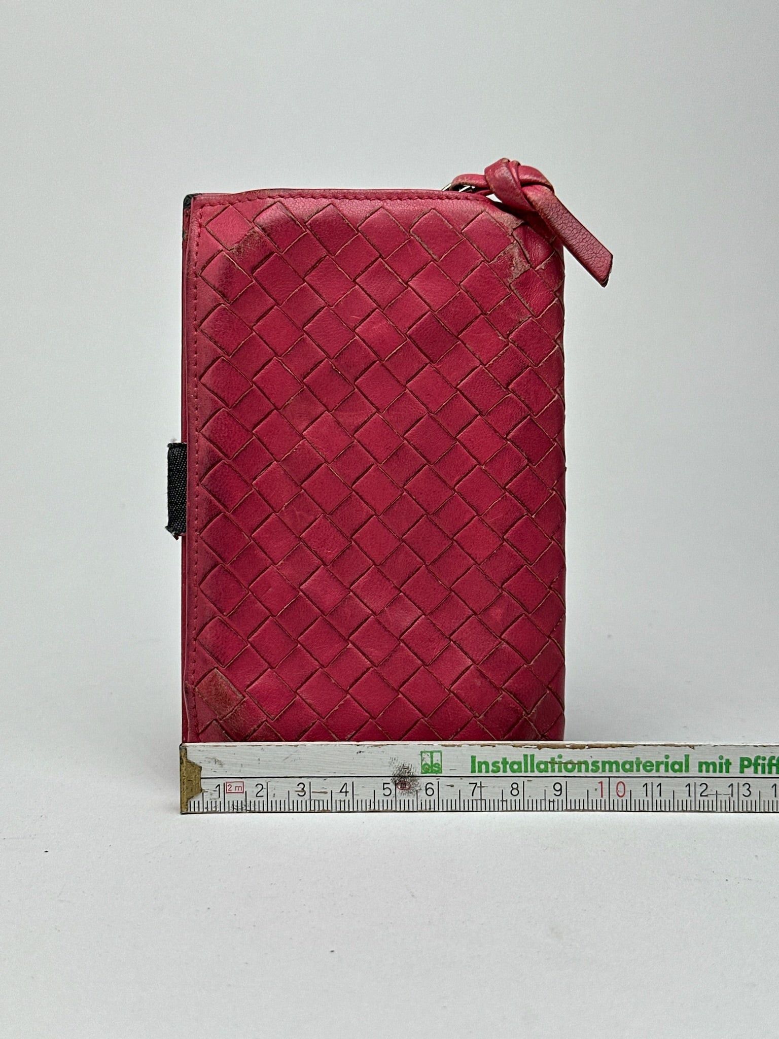Bottega Veneta Vintage Intreciato wallet red Size ONE SIZE - 7 Thumbnail