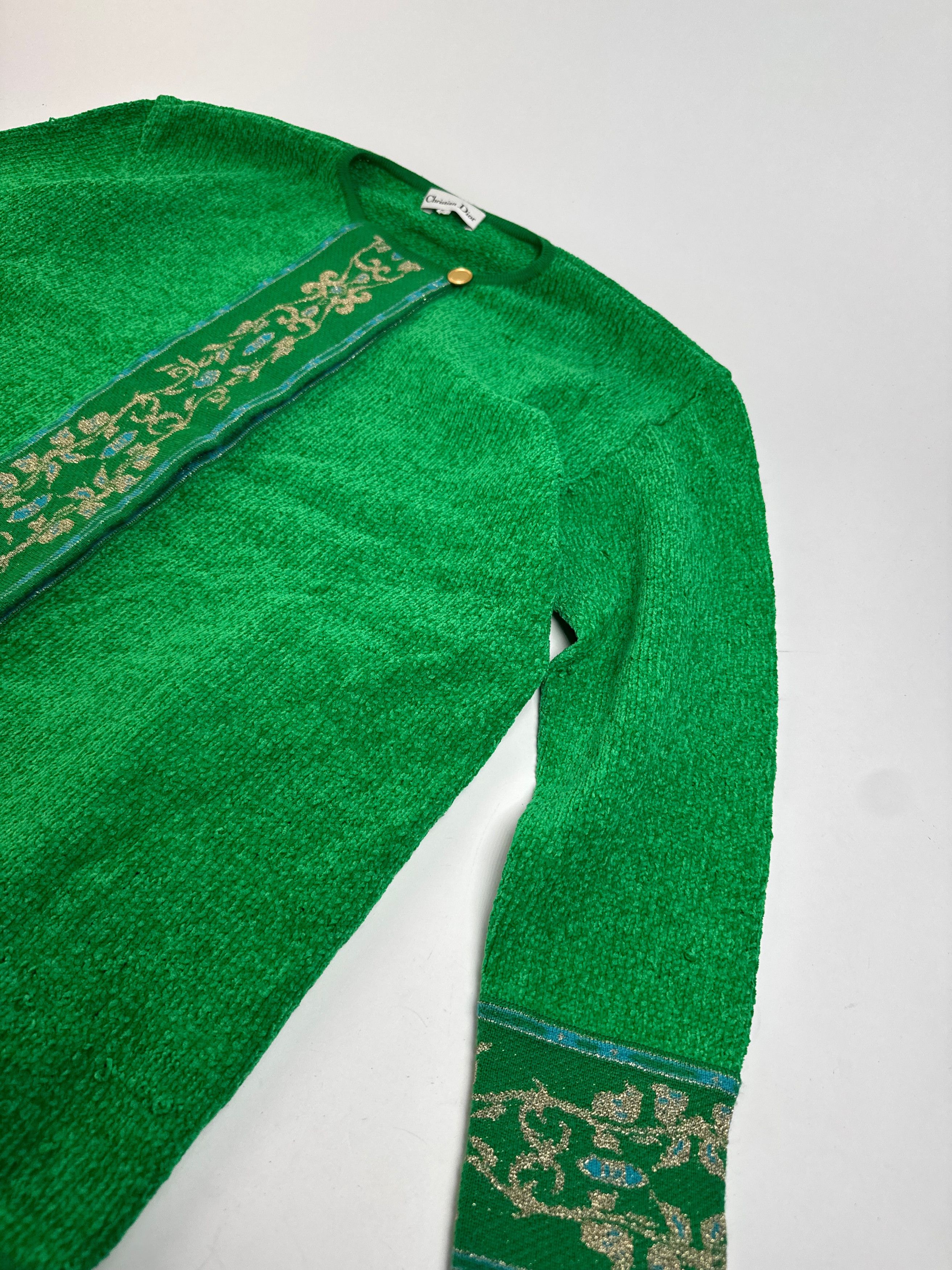 Dior Vintage dress green M/L Size M / US 6-8 / IT 42-44 - 8 Thumbnail