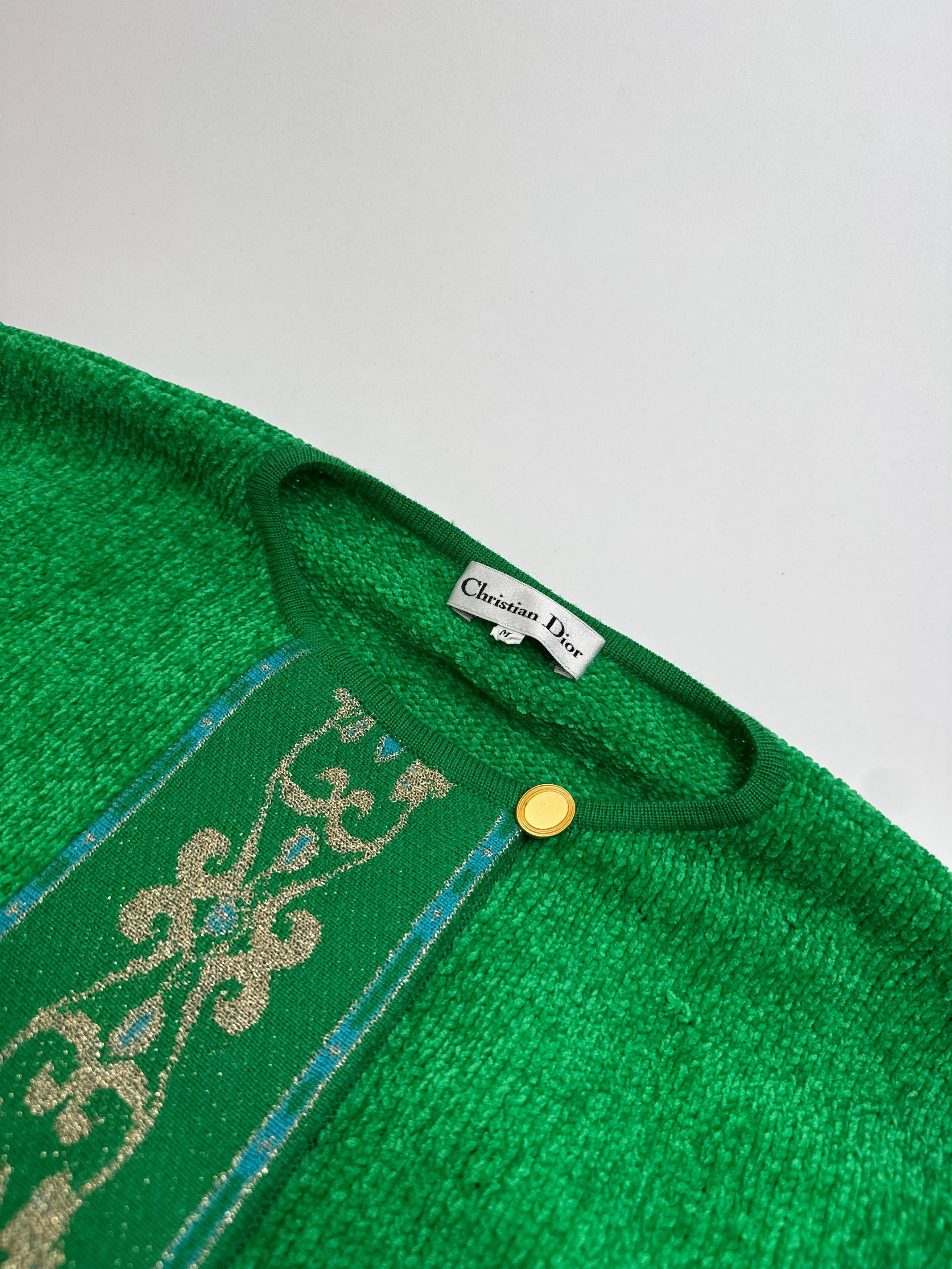 Dior Vintage dress green M/L Size M / US 6-8 / IT 42-44 - 6 Thumbnail