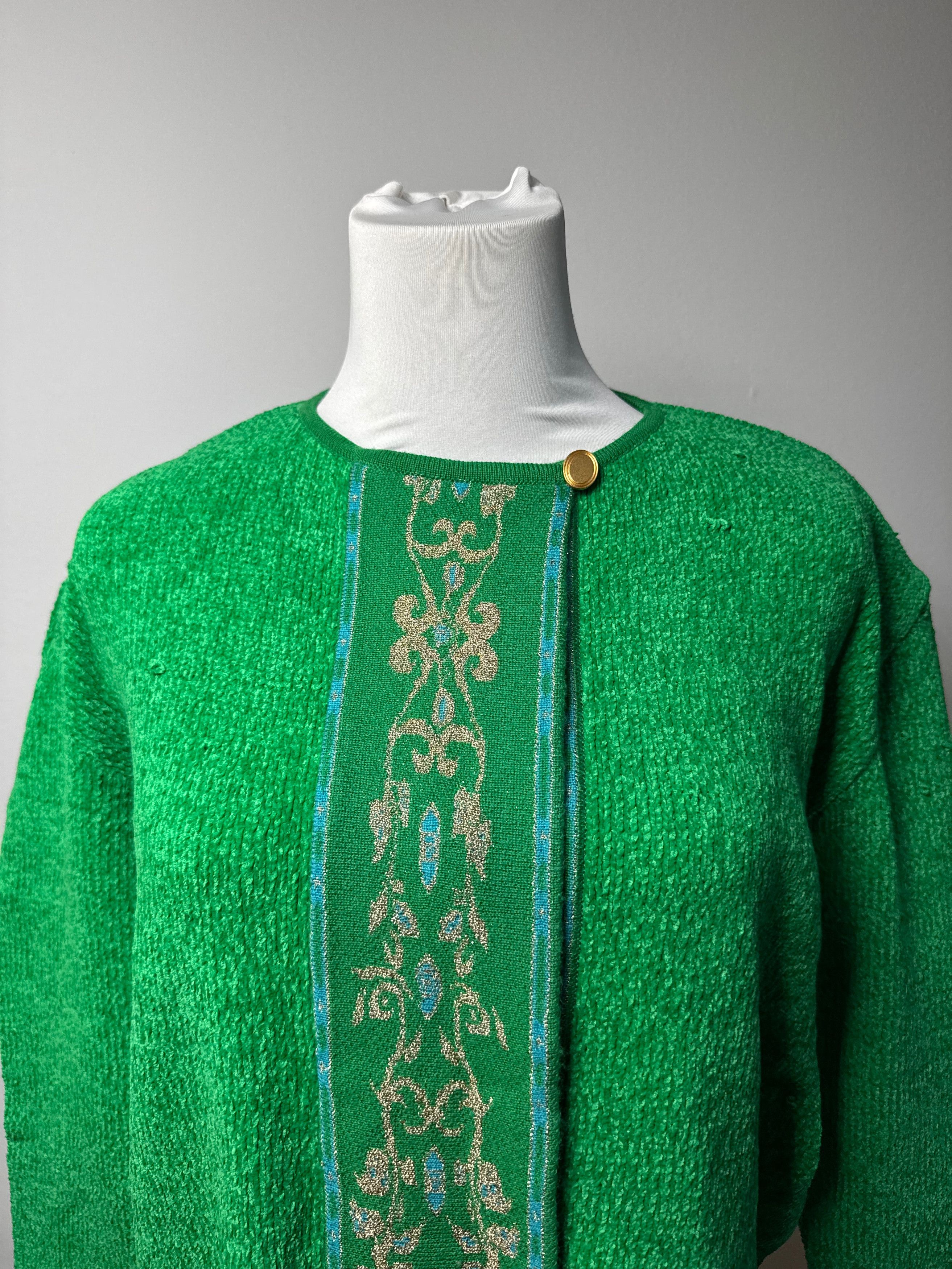 Dior Vintage dress green M/L Size M / US 6-8 / IT 42-44 - 2 Thumbnail