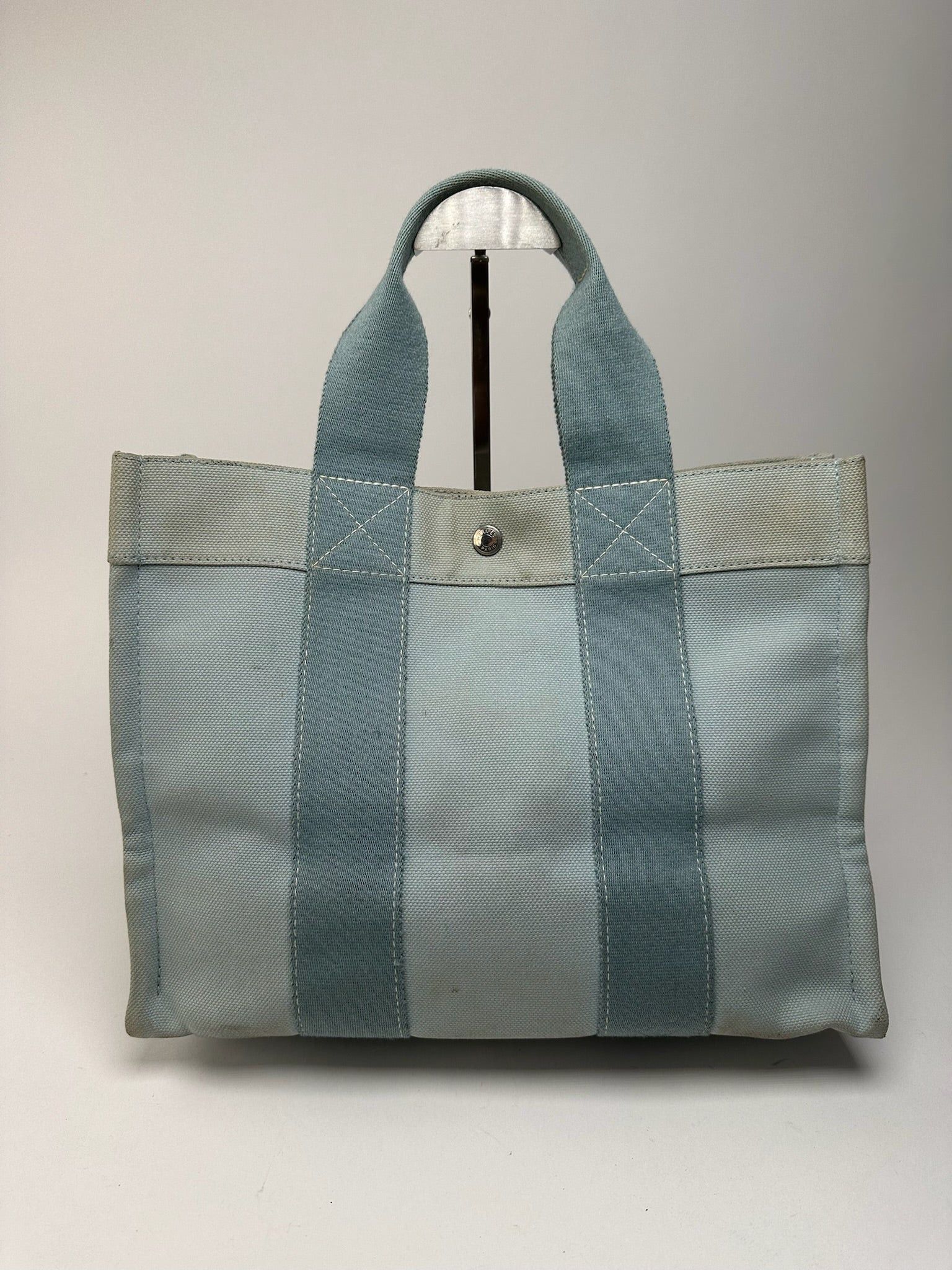 Other Vintage Hermes Bag light blue Size ONE SIZE - 10 Thumbnail