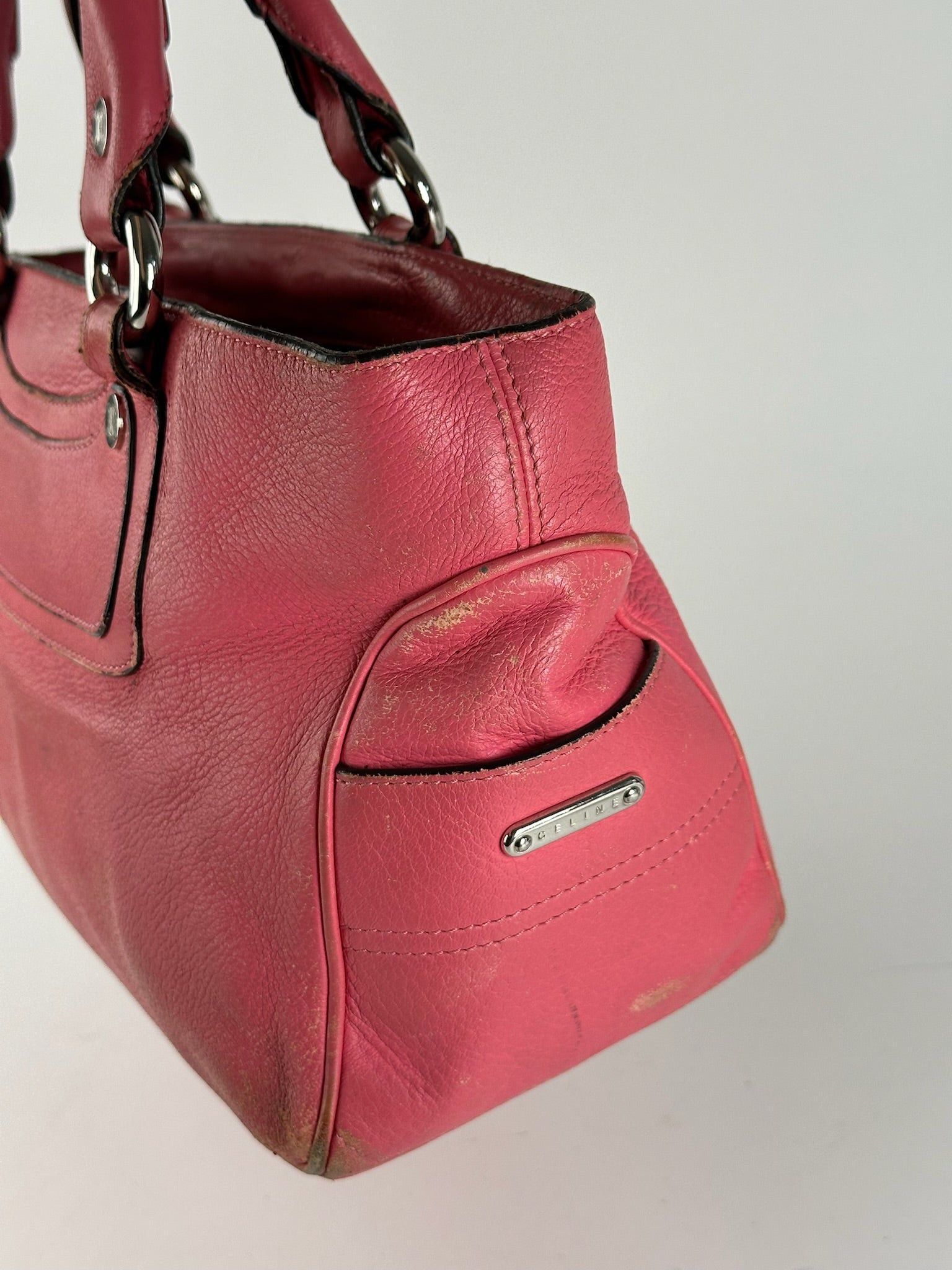 Celine Vintage Boogie leather bag pink Size ONE SIZE - 5 Thumbnail