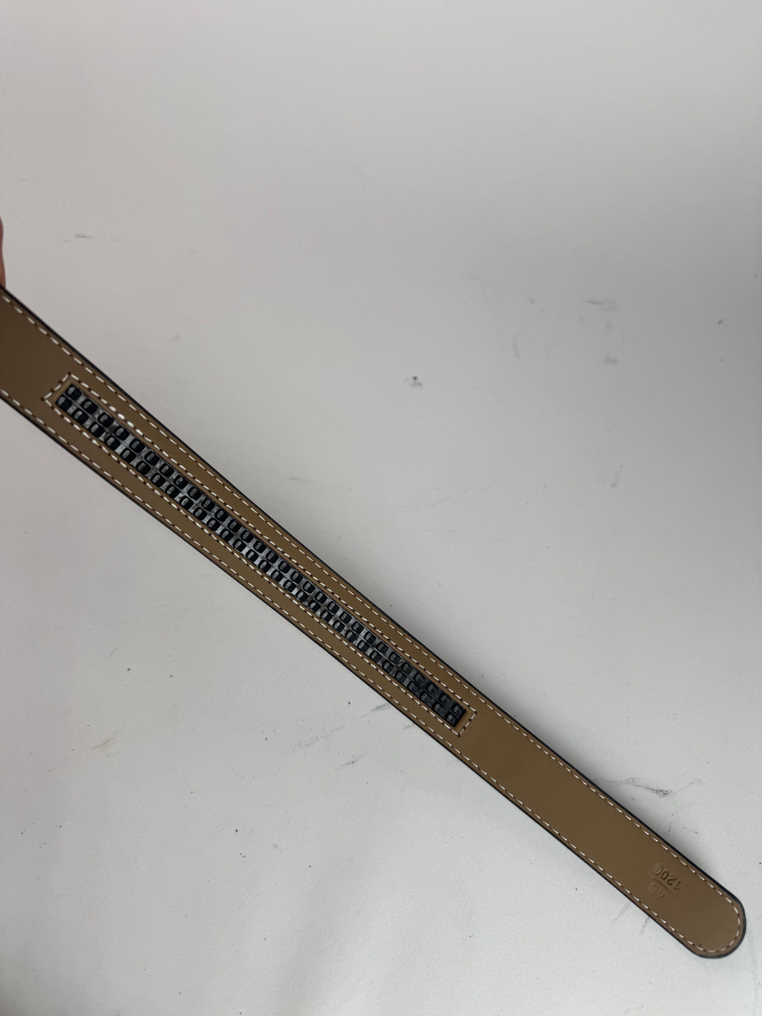 Lancel Vintage ot leather belt black Size ONE SIZE - 10 Thumbnail