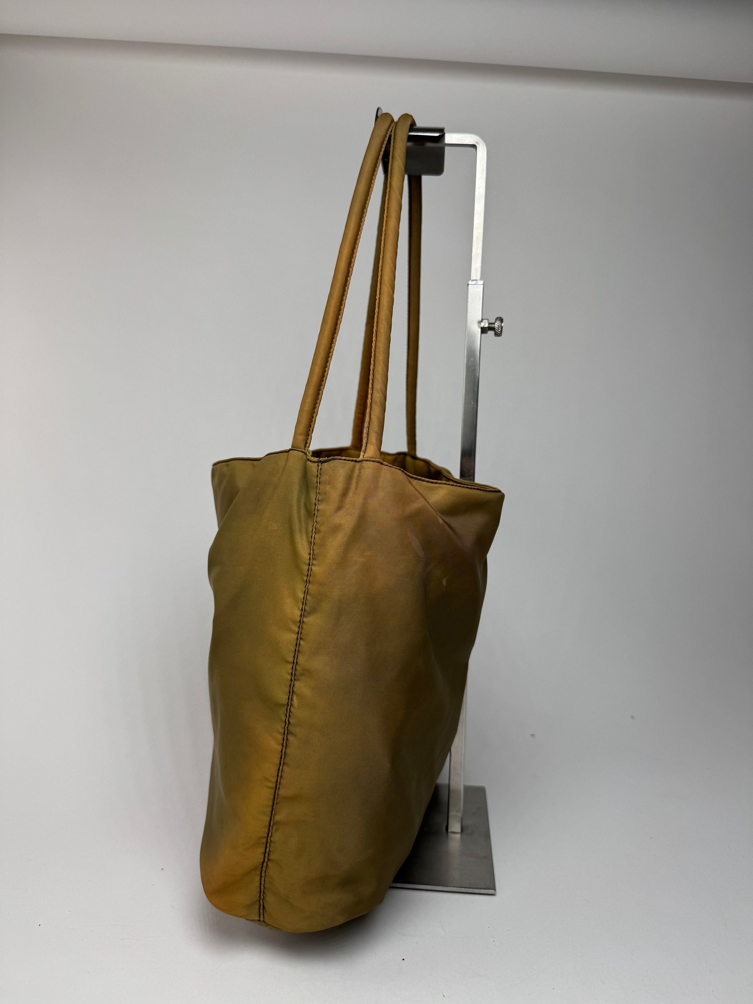Prada Vintage Polyester bag khaki brown Size ONE SIZE - 2 Thumbnail