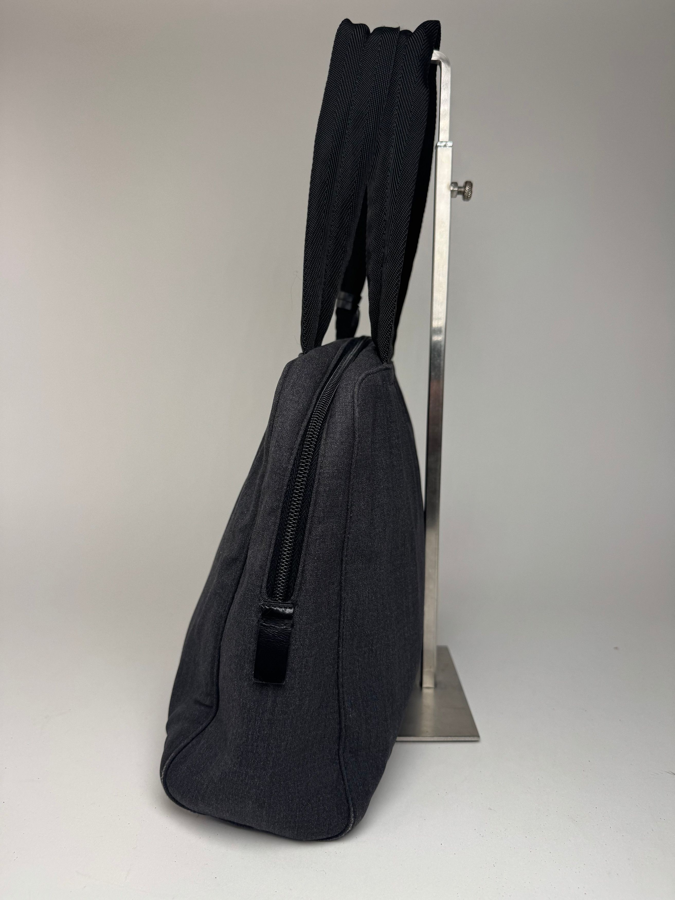 Prada Vintage Sport Canvas Bag Anthrazite Size ONE SIZE - 9 Thumbnail