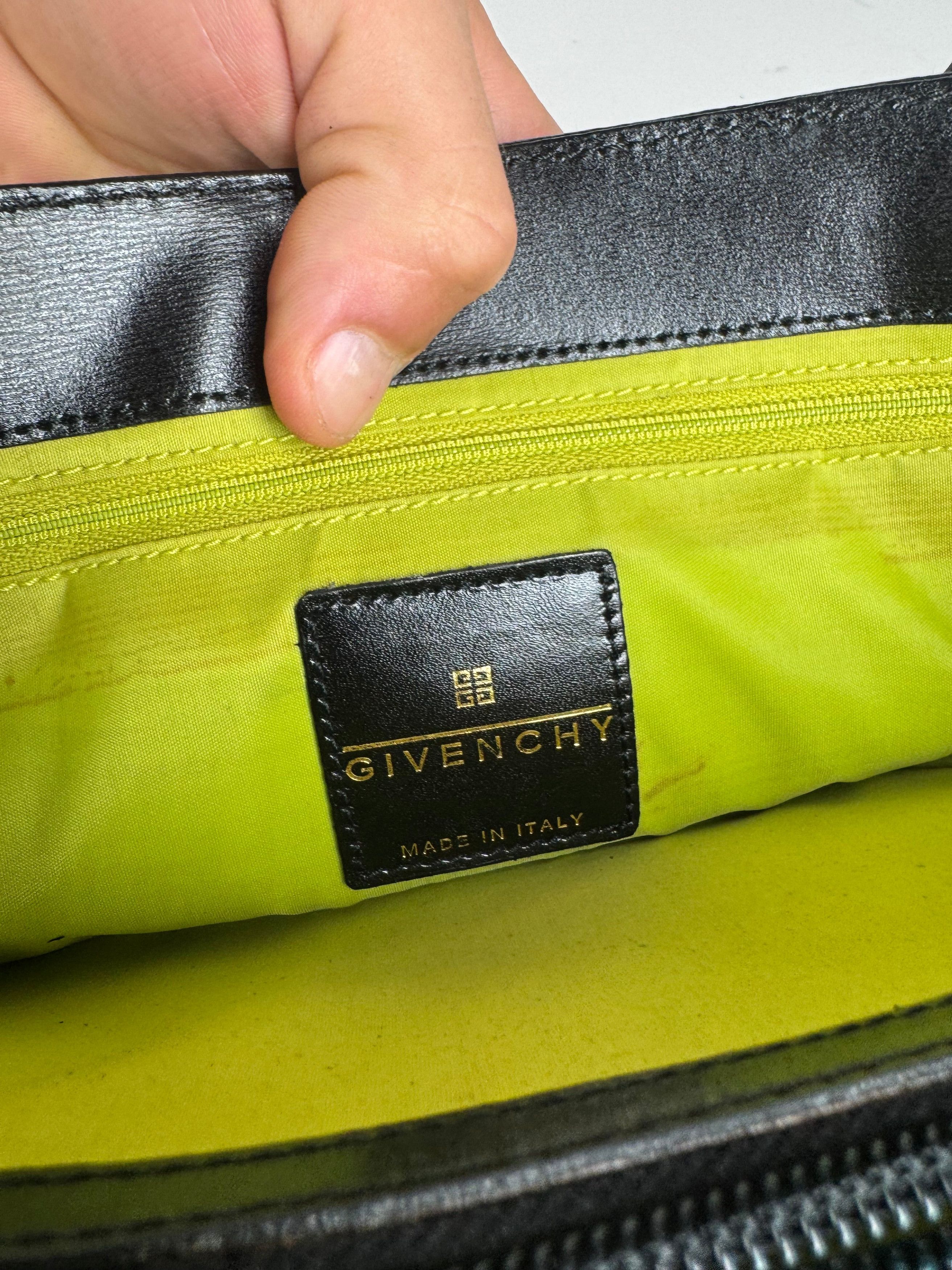 Givenchy Vintage Leather Bag Black Size ONE SIZE - 5 Thumbnail
