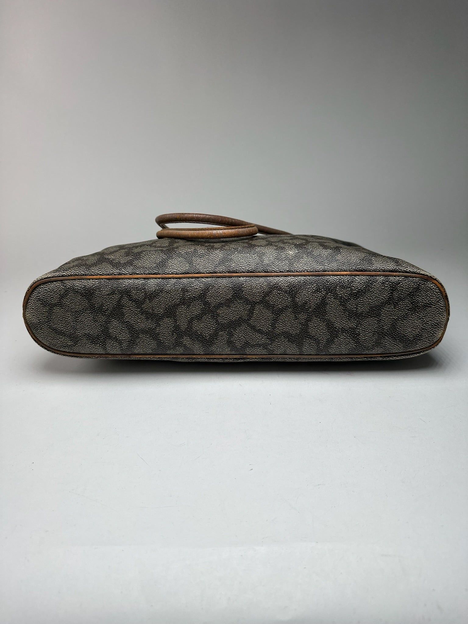 Other Vintage Yves Saint Laurent leather bag brown grey brown Size ONE SIZE - 10 Thumbnail