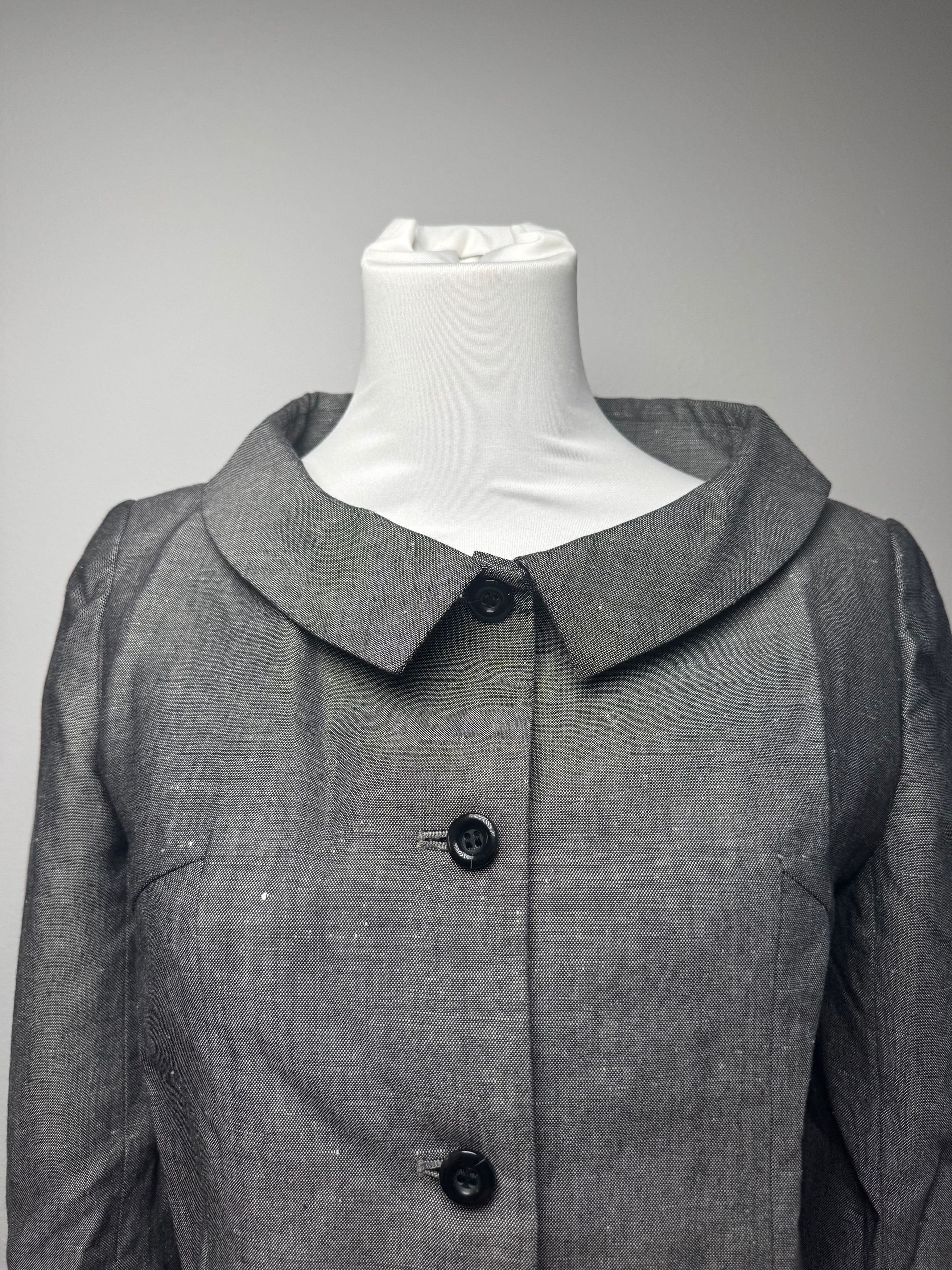 Balenciaga Vintage Short coat Grey M Size M / US 6-8 / IT 42-44 - 9 Thumbnail