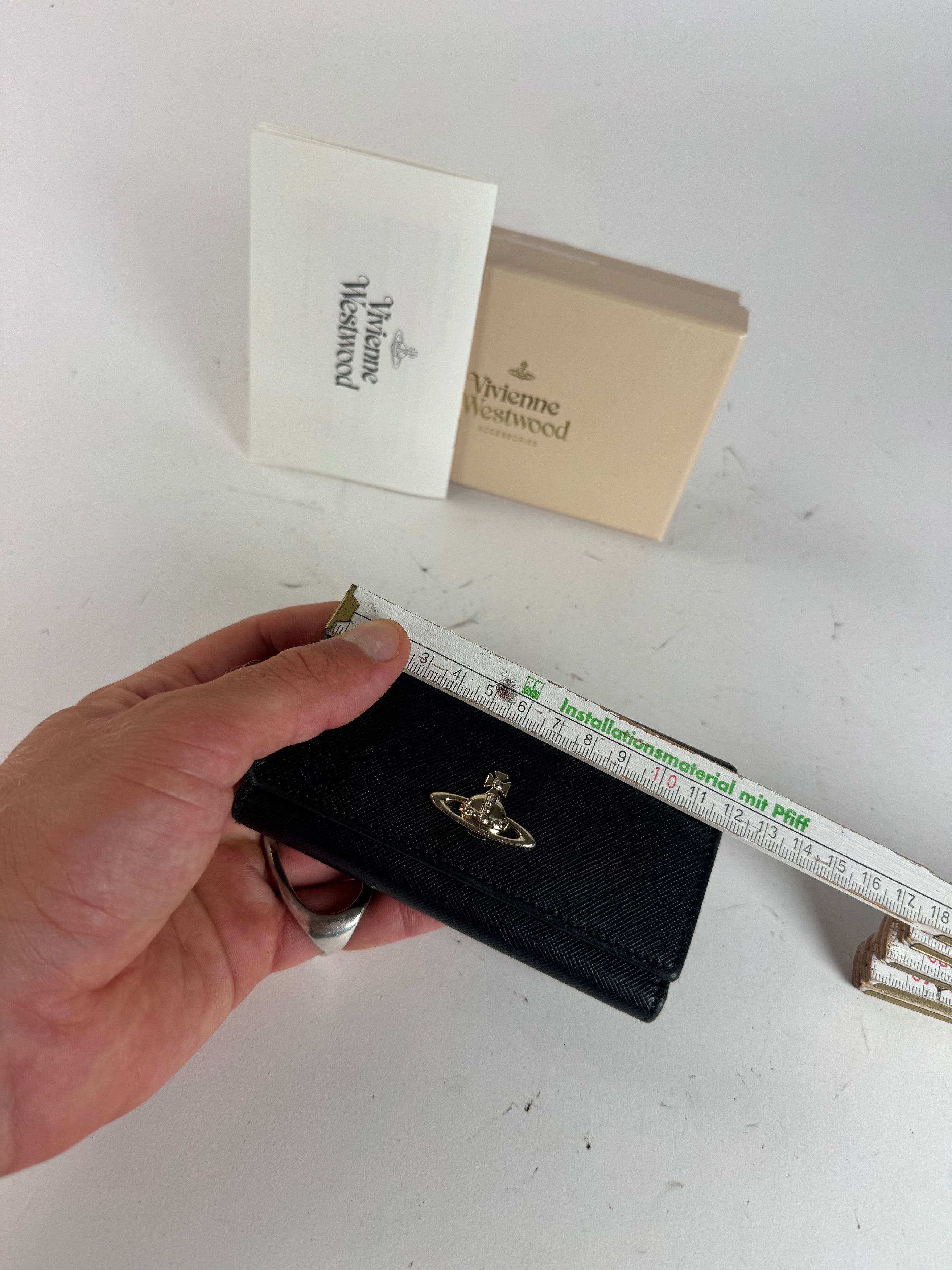 Vivienne Westwood Vintage Leather Key Holder Black Size ONE SIZE - 11 Thumbnail