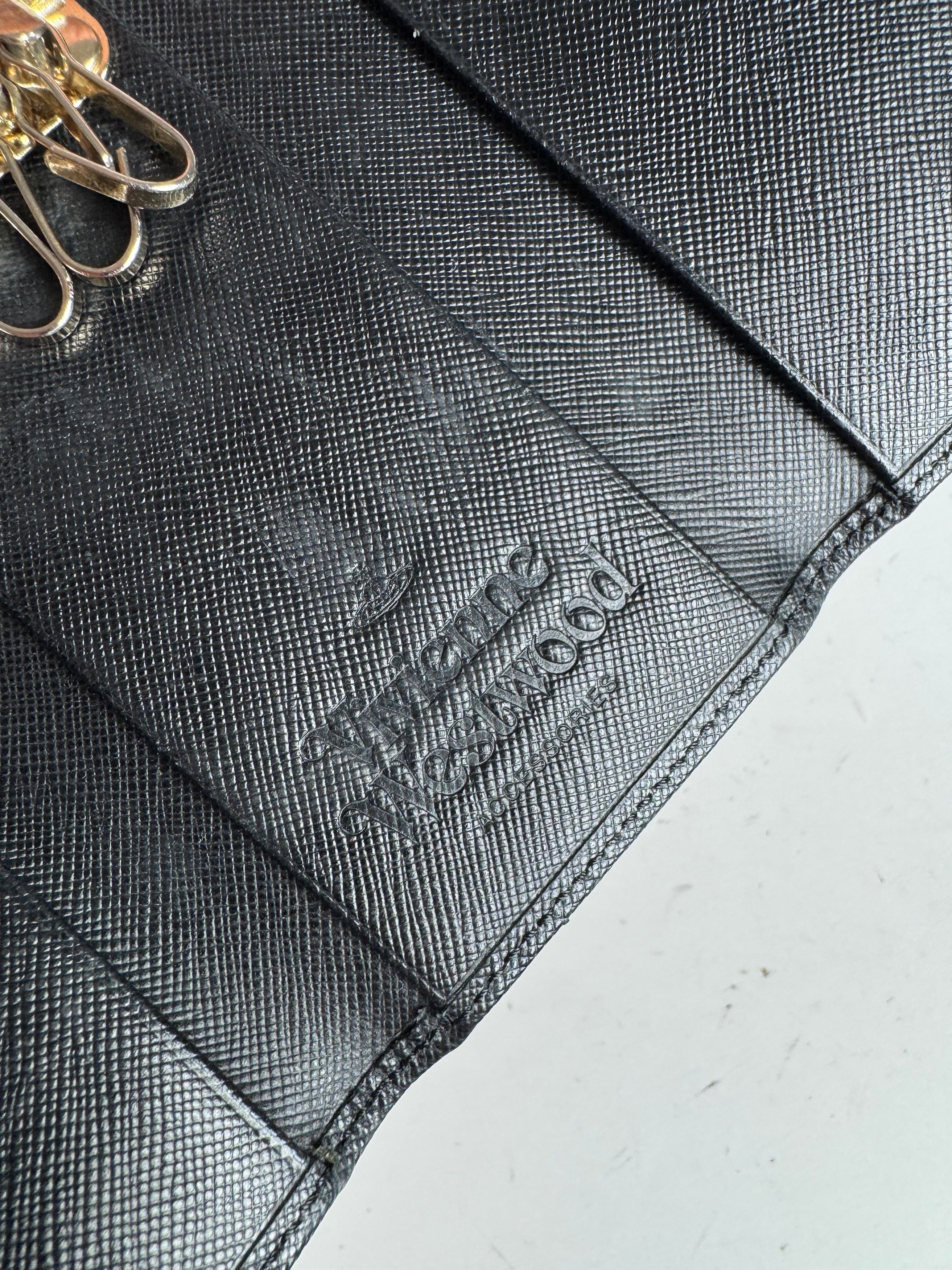 Vivienne Westwood Vintage Leather Key Holder Black Size ONE SIZE - 8 Thumbnail