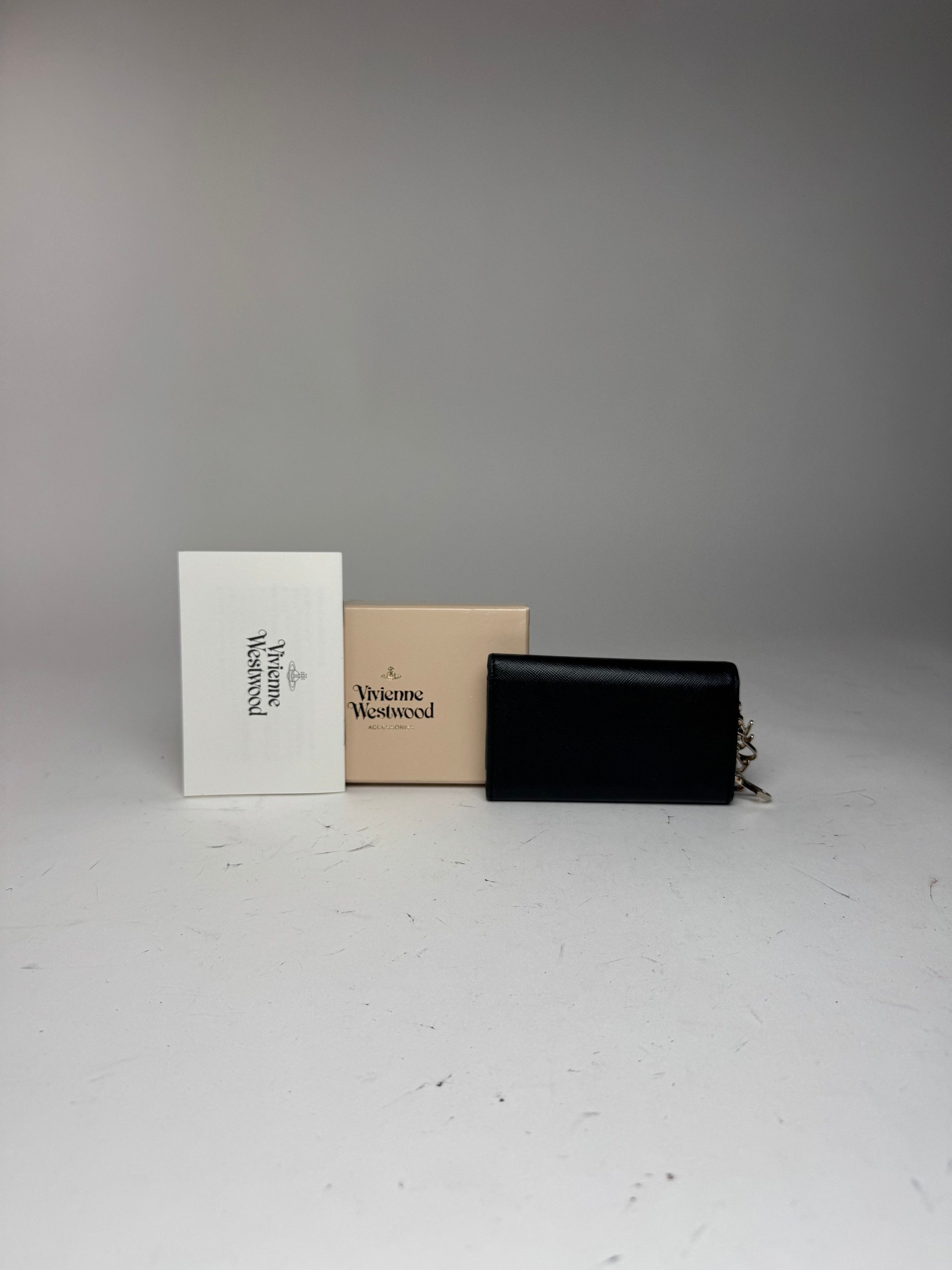 Vivienne Westwood Vintage Leather Key Holder Black Size ONE SIZE - 15 Thumbnail