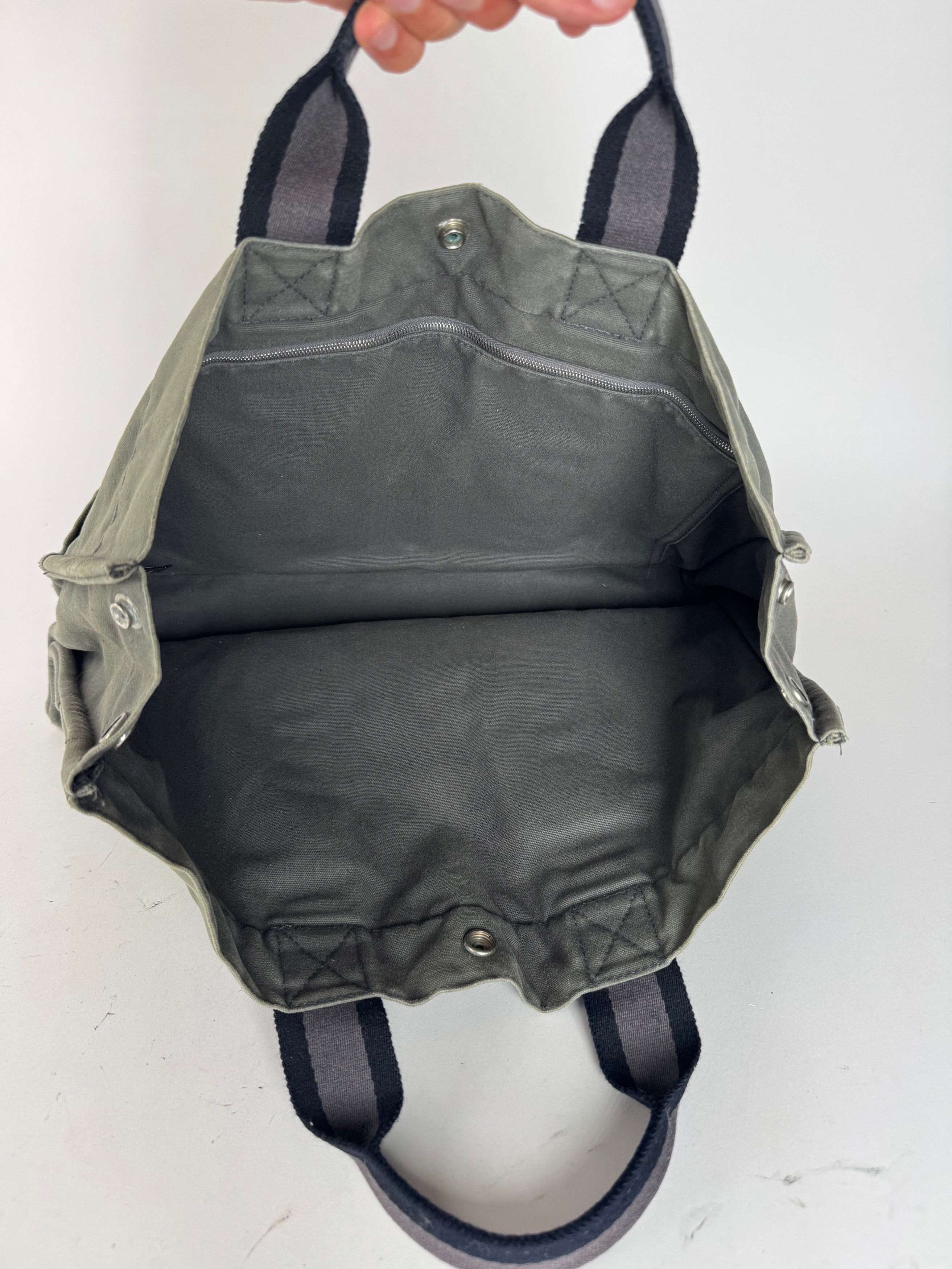 Other Vintage Hermes Shopper Bag Grey Size ONE SIZE - 2 Thumbnail