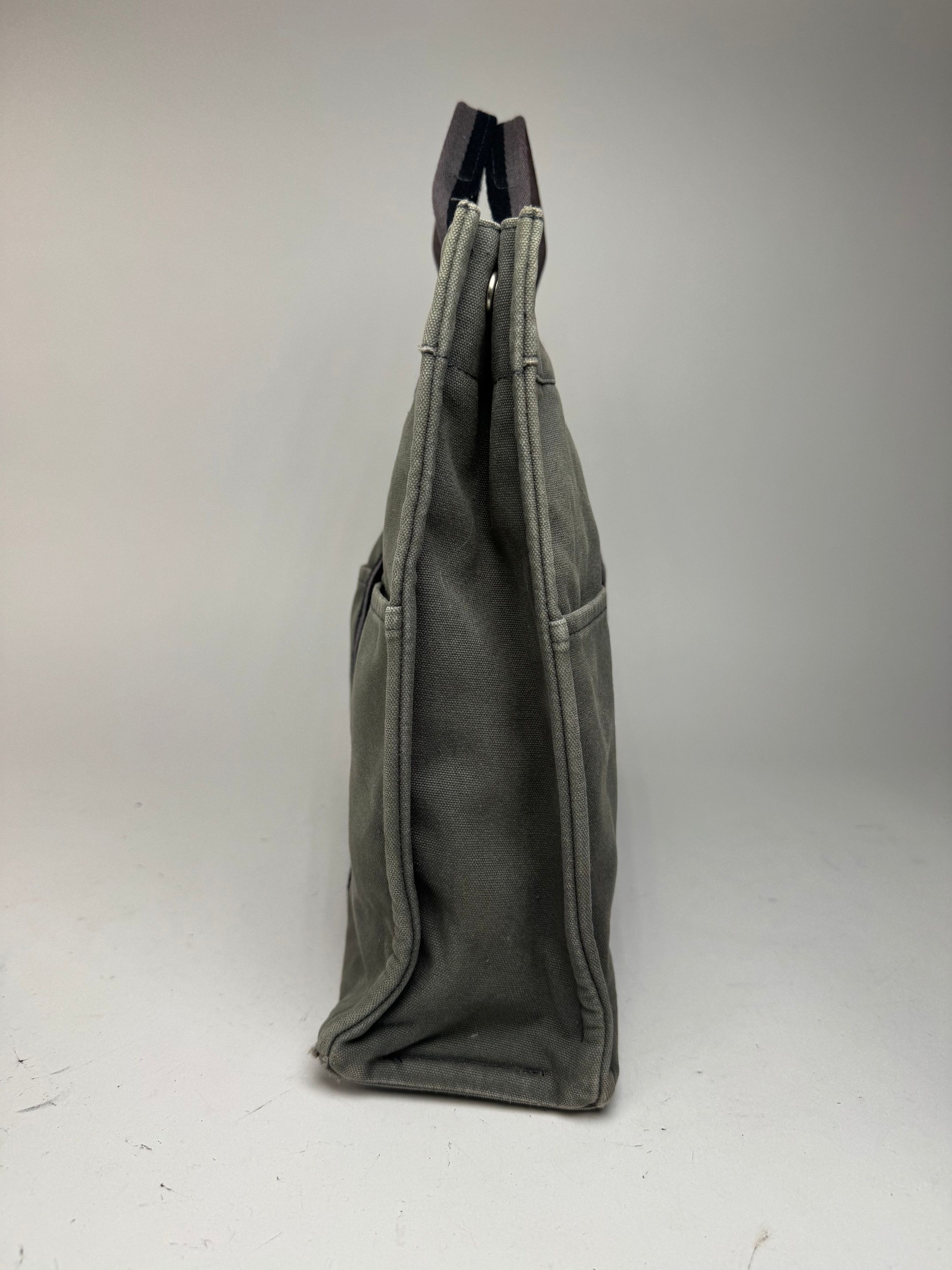 Other Vintage Hermes Shopper Bag Grey Size ONE SIZE - 9 Thumbnail