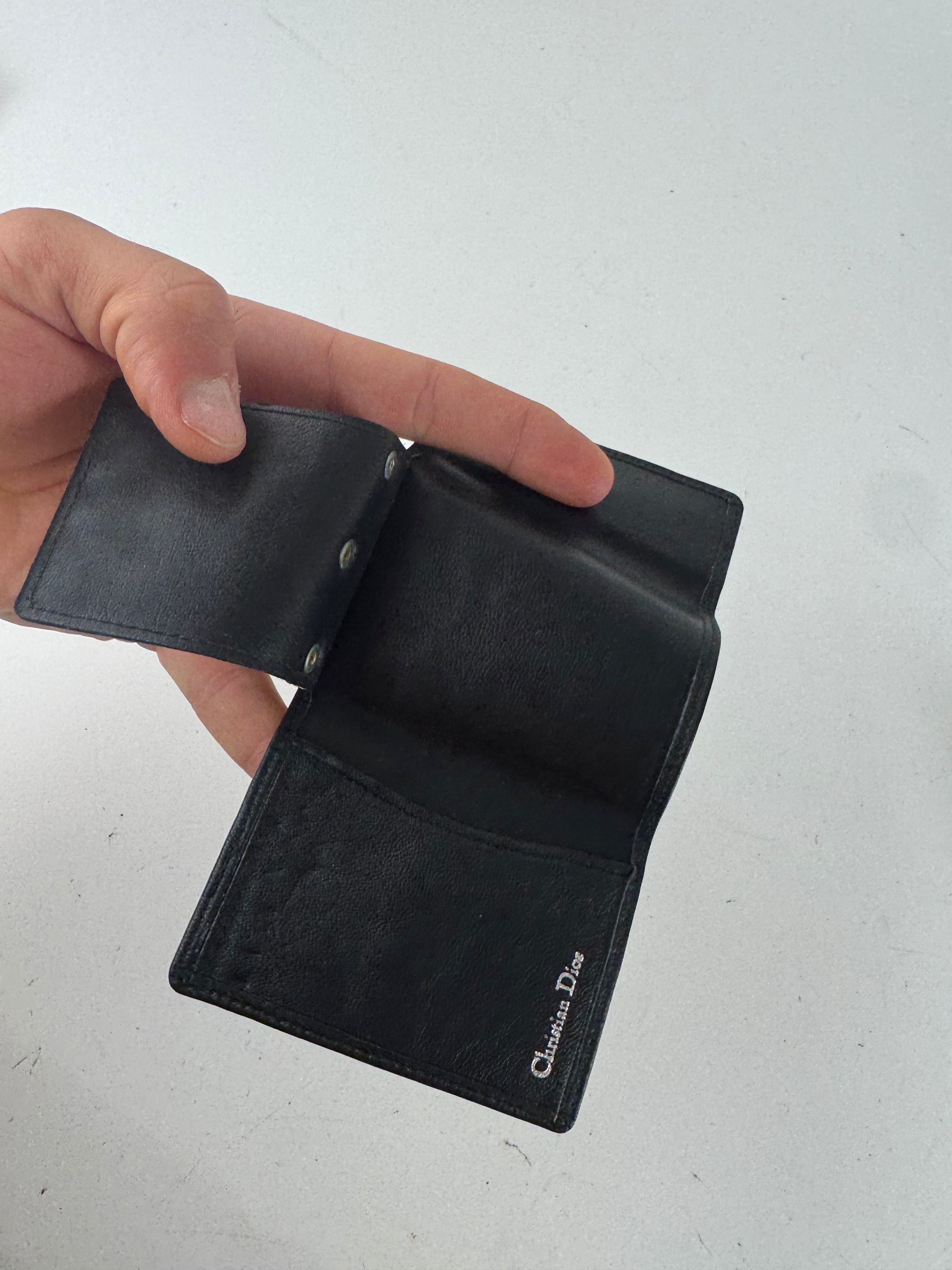 Dior Vintage Leather Key Holder black Size ONE SIZE - 9 Thumbnail