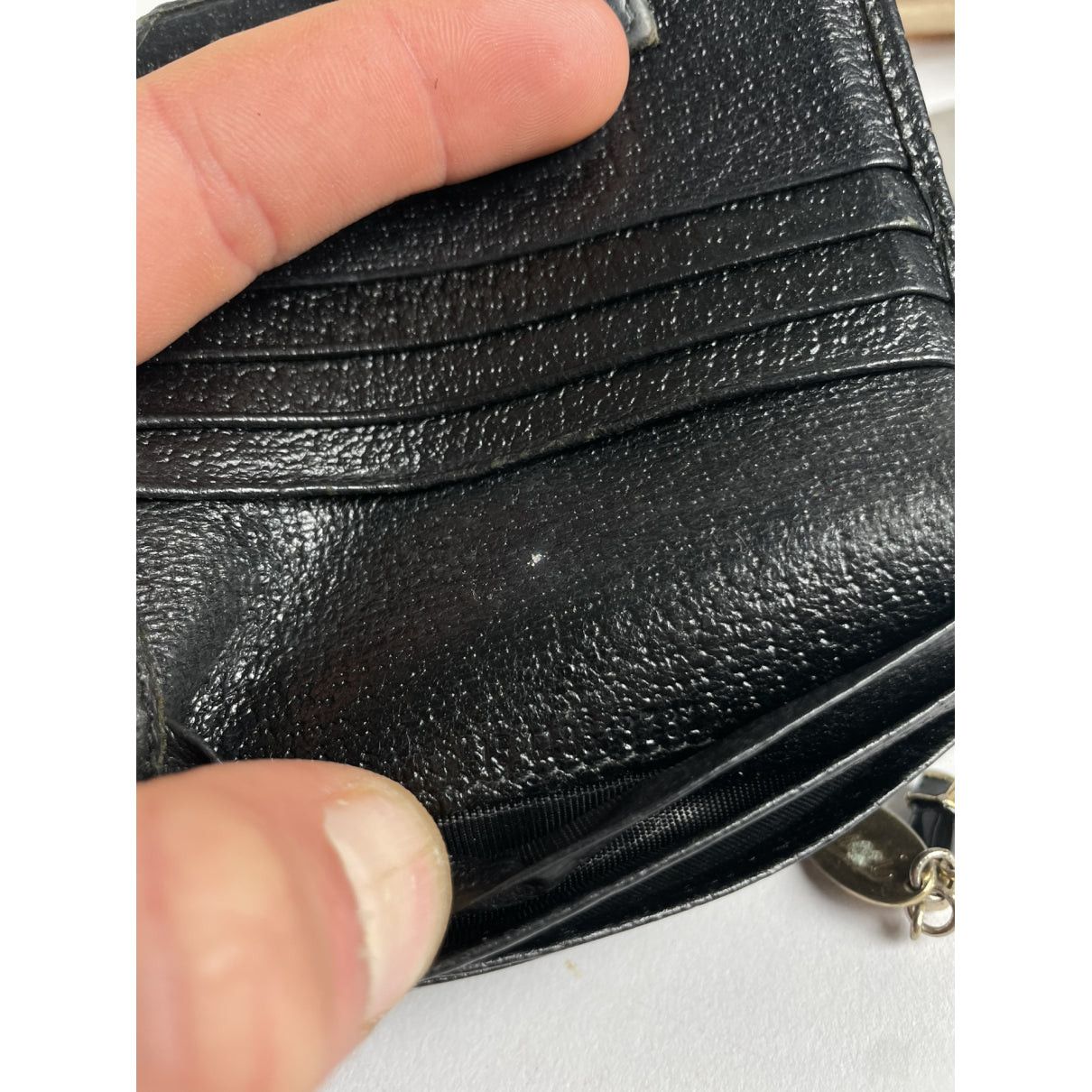 Gucci GG Blooms Black Leather Wallet Size ONE SIZE - 5 Thumbnail