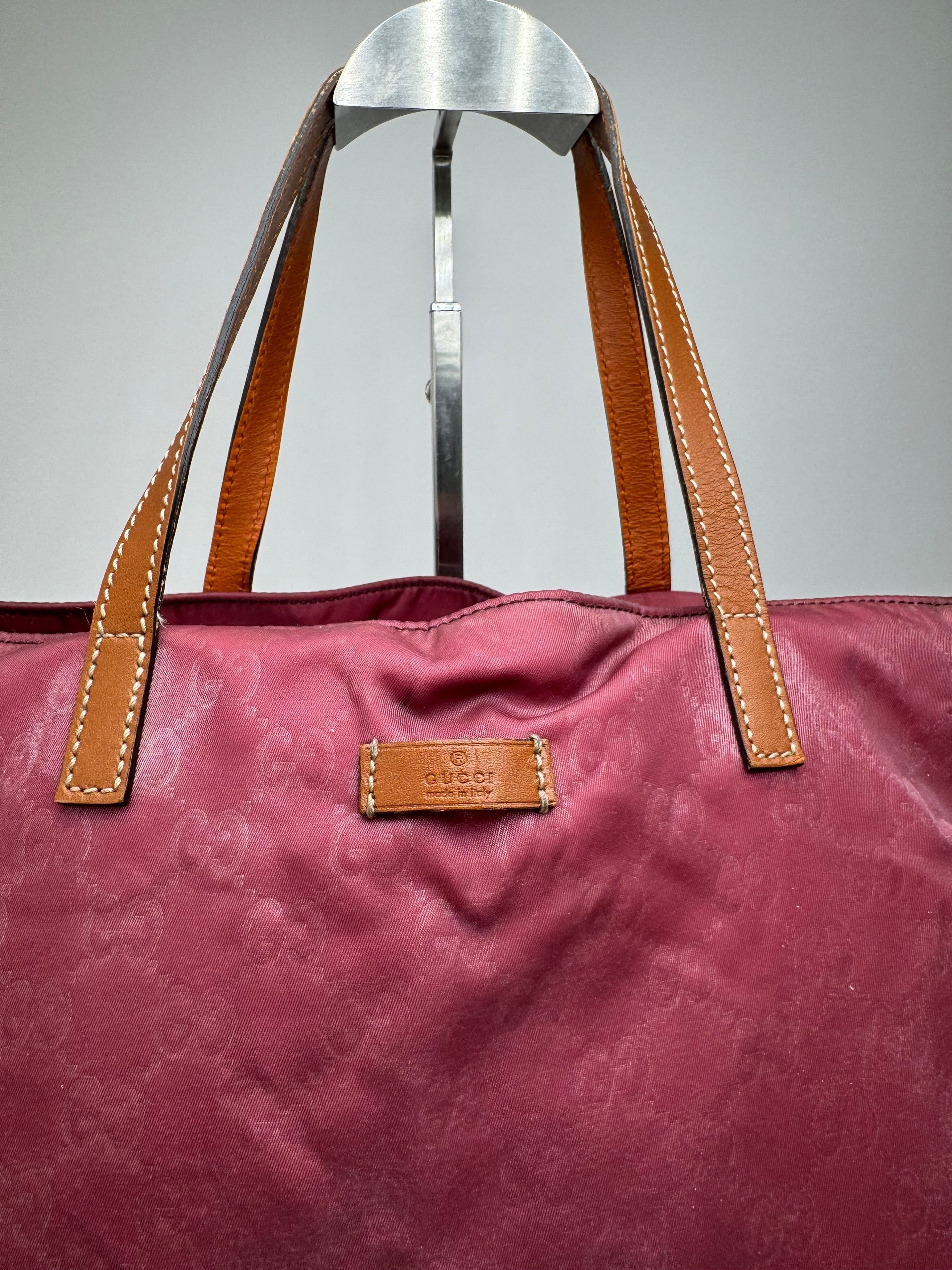 Gucci Vintage Canvas Monogram Shopper bag purple Size ONE SIZE - 11 Thumbnail