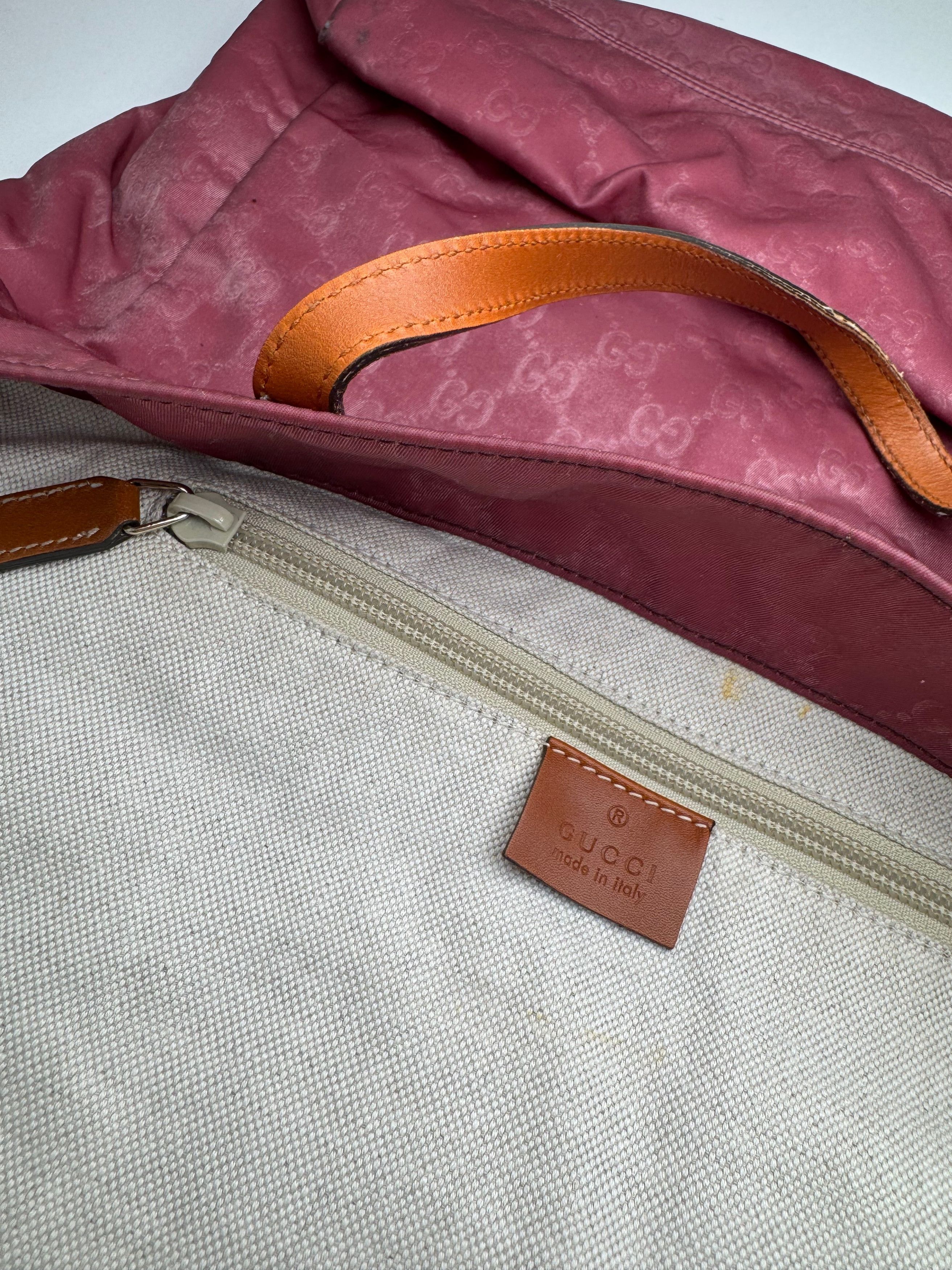 Gucci Vintage Canvas Monogram Shopper bag purple Size ONE SIZE - 14 Thumbnail