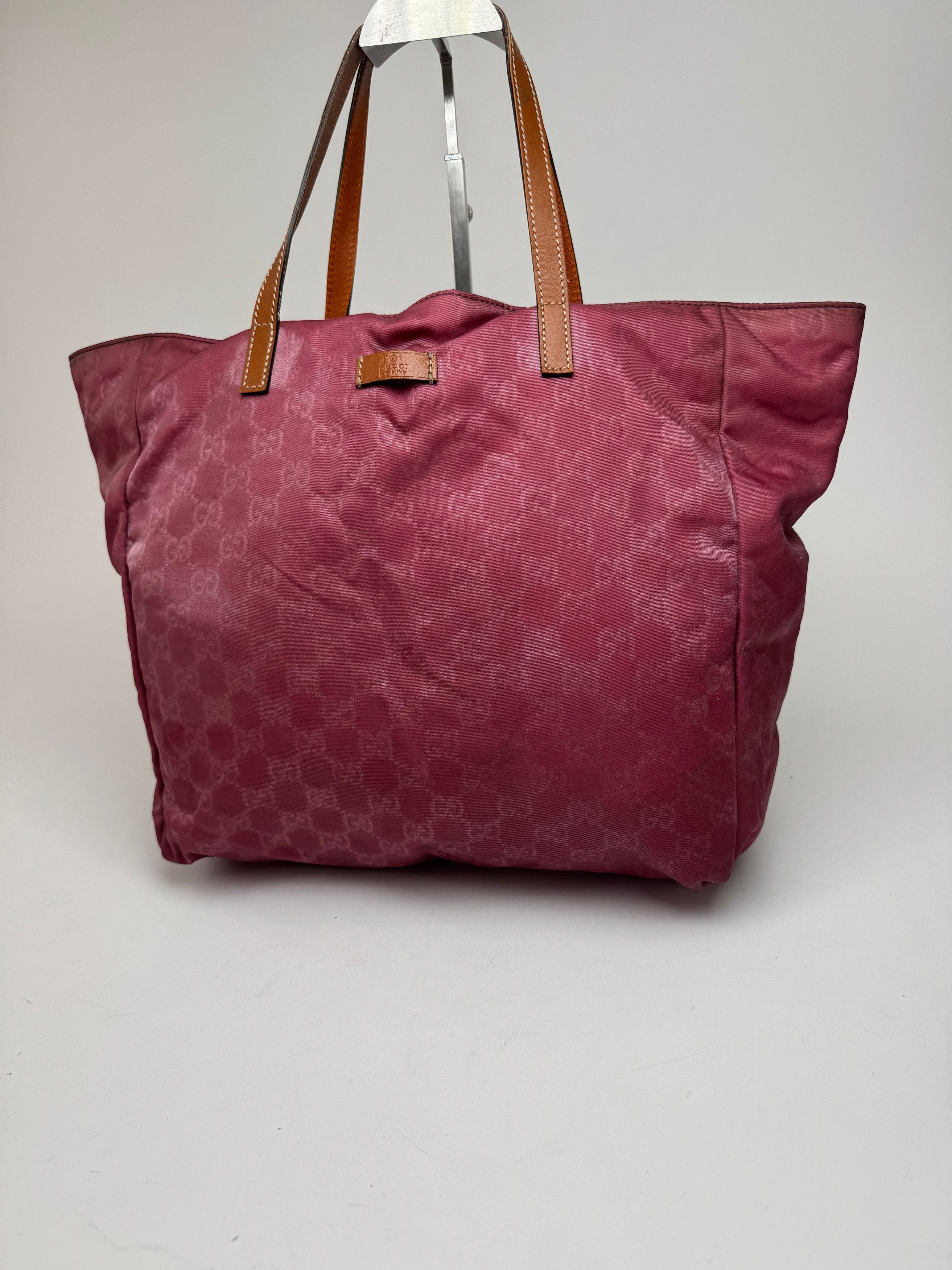 Gucci Vintage Canvas Monogram Shopper bag purple Size ONE SIZE - 12 Thumbnail