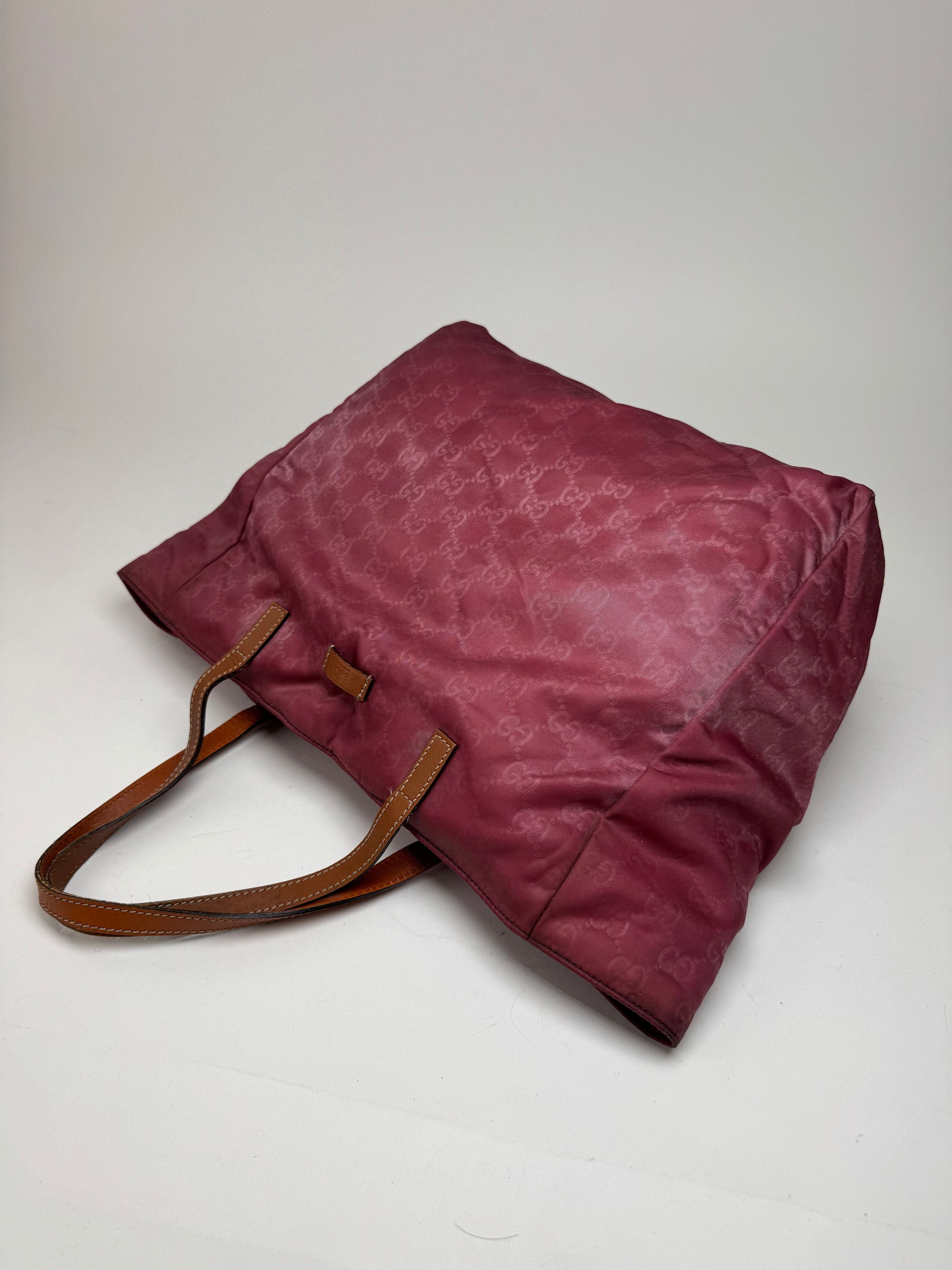 Gucci Vintage Canvas Monogram Shopper bag purple Size ONE SIZE - 9 Thumbnail