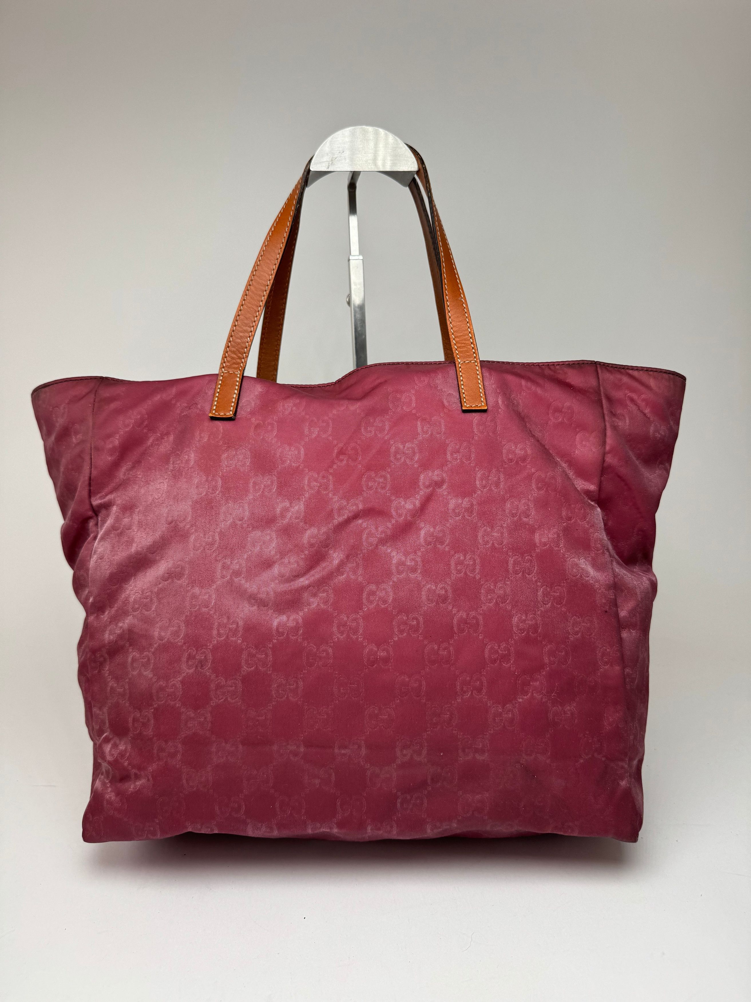 Gucci Vintage Canvas Monogram Shopper bag purple Size ONE SIZE - 4 Thumbnail