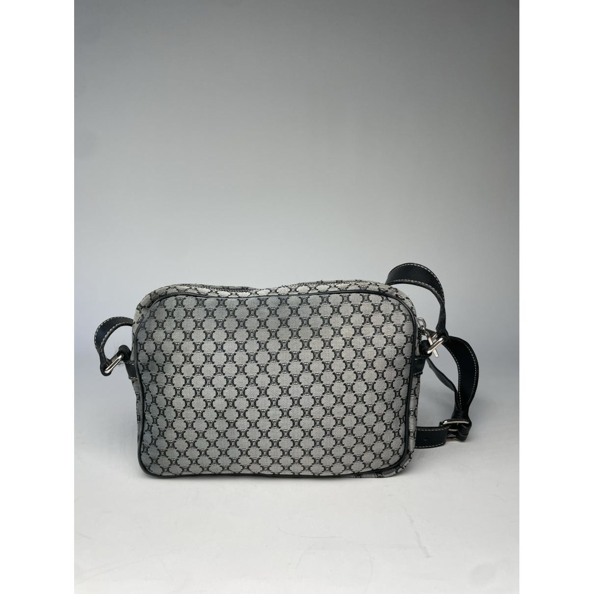 Celine Triomphe Black Cotton Handbag Size ONE SIZE - 5 Thumbnail