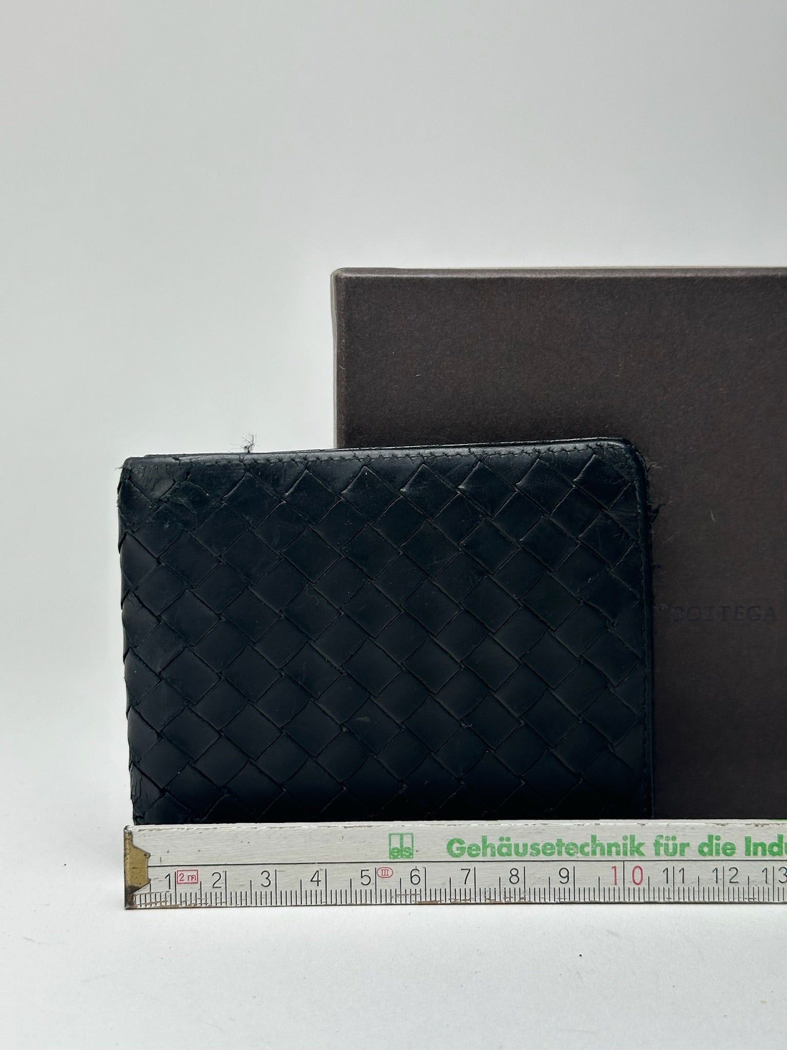 Bottega Veneta Vintage Intrecciato Leather wallet Black Size ONE SIZE - 10 Thumbnail