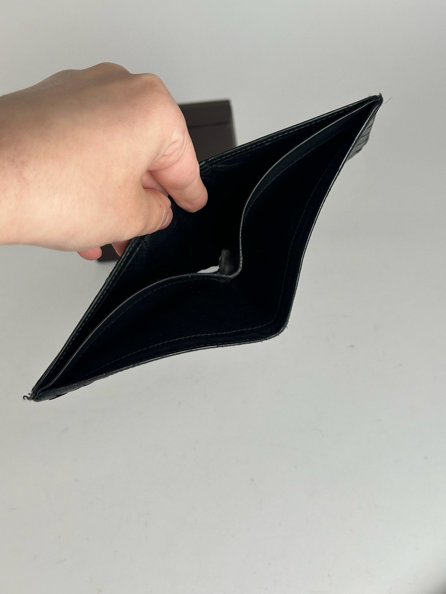 Bottega Veneta Vintage Intrecciato Leather wallet Black Size ONE SIZE - 4 Thumbnail