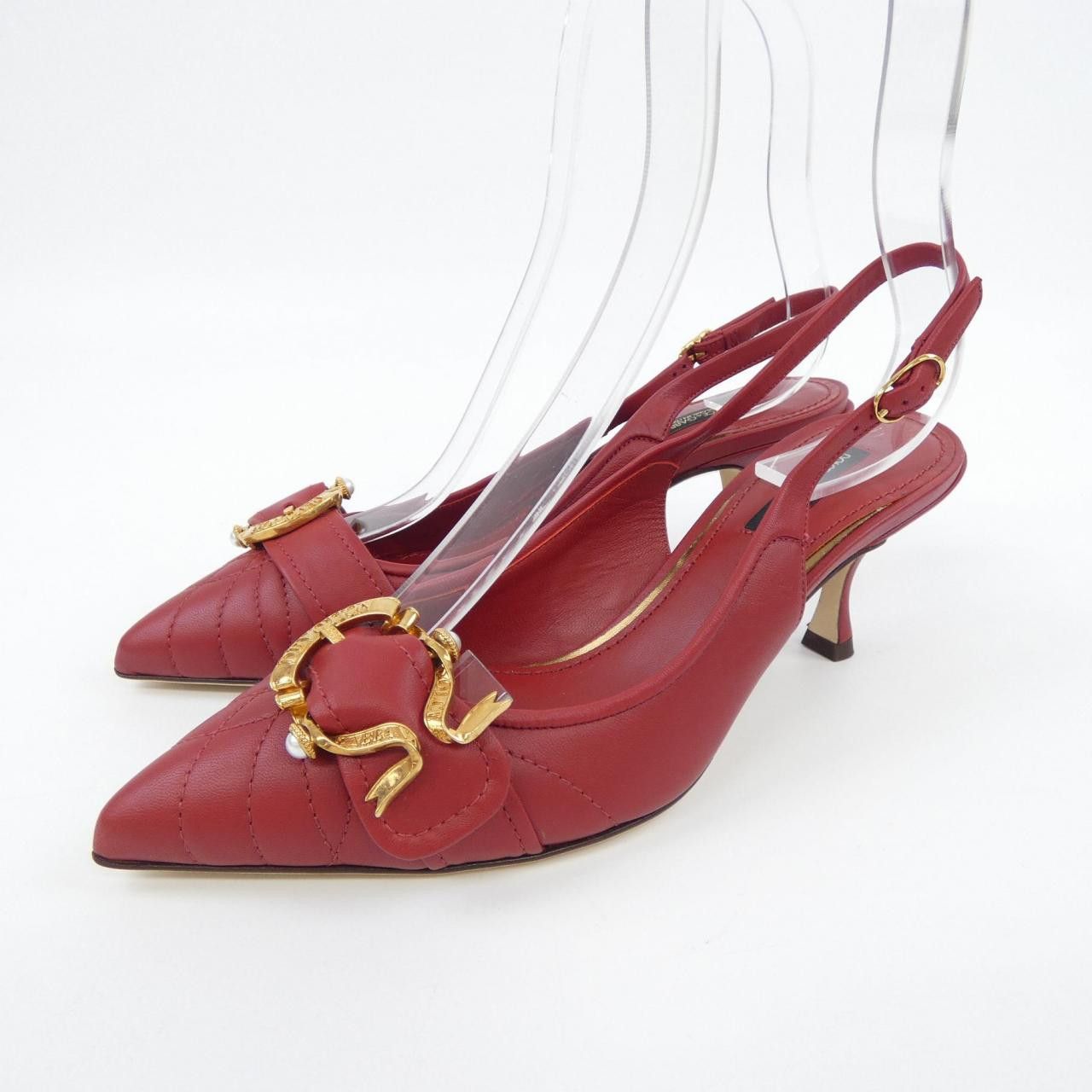 Dolce & Gabbana Dolce & Gabbana Dolce&Gabbana Pumps Leather Shoes DUTY FREE for USA Size ONE SIZE - 3 Thumbnail